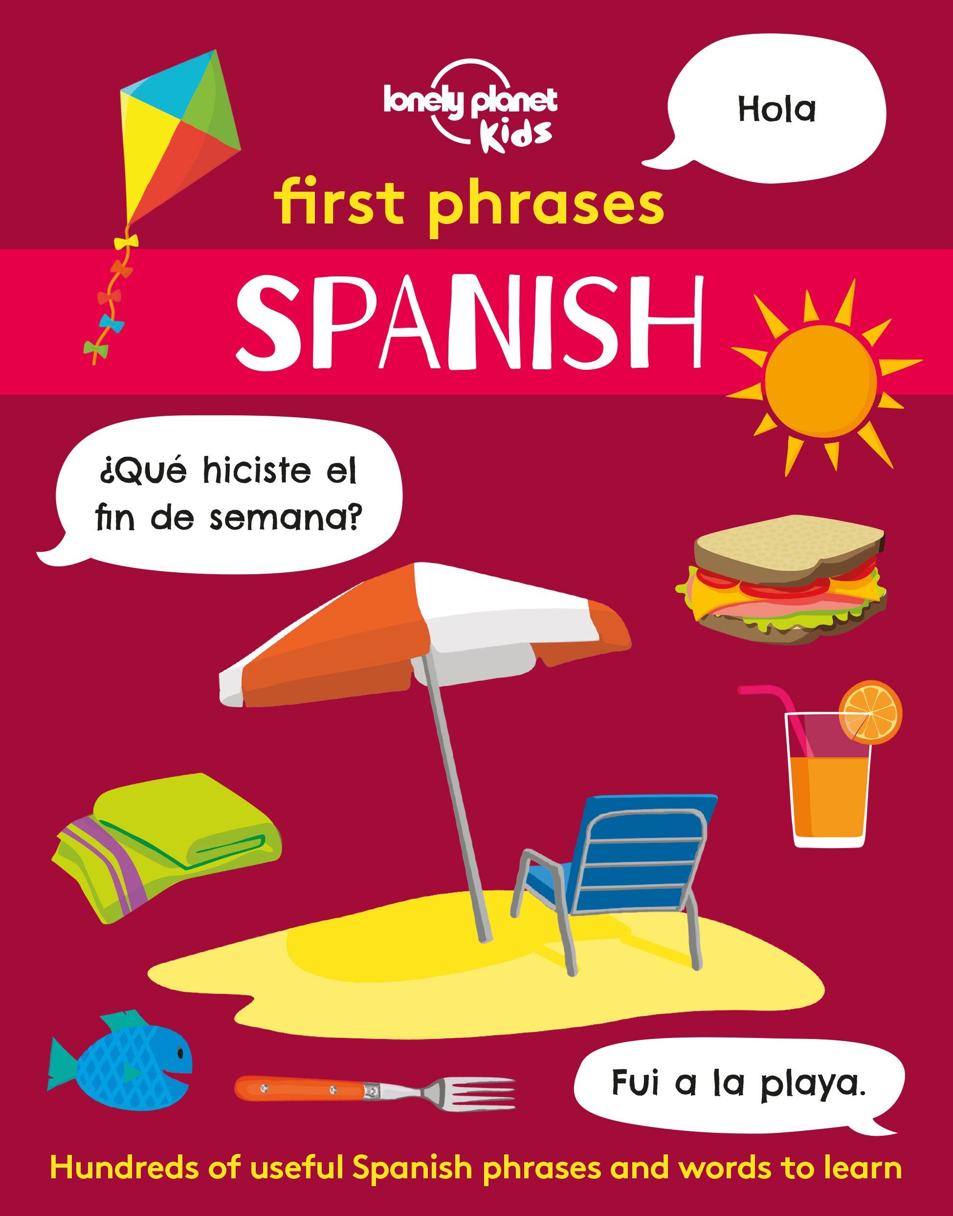 Vorderes Coverbild Lonely Planet Kids First Phrases - Spanish