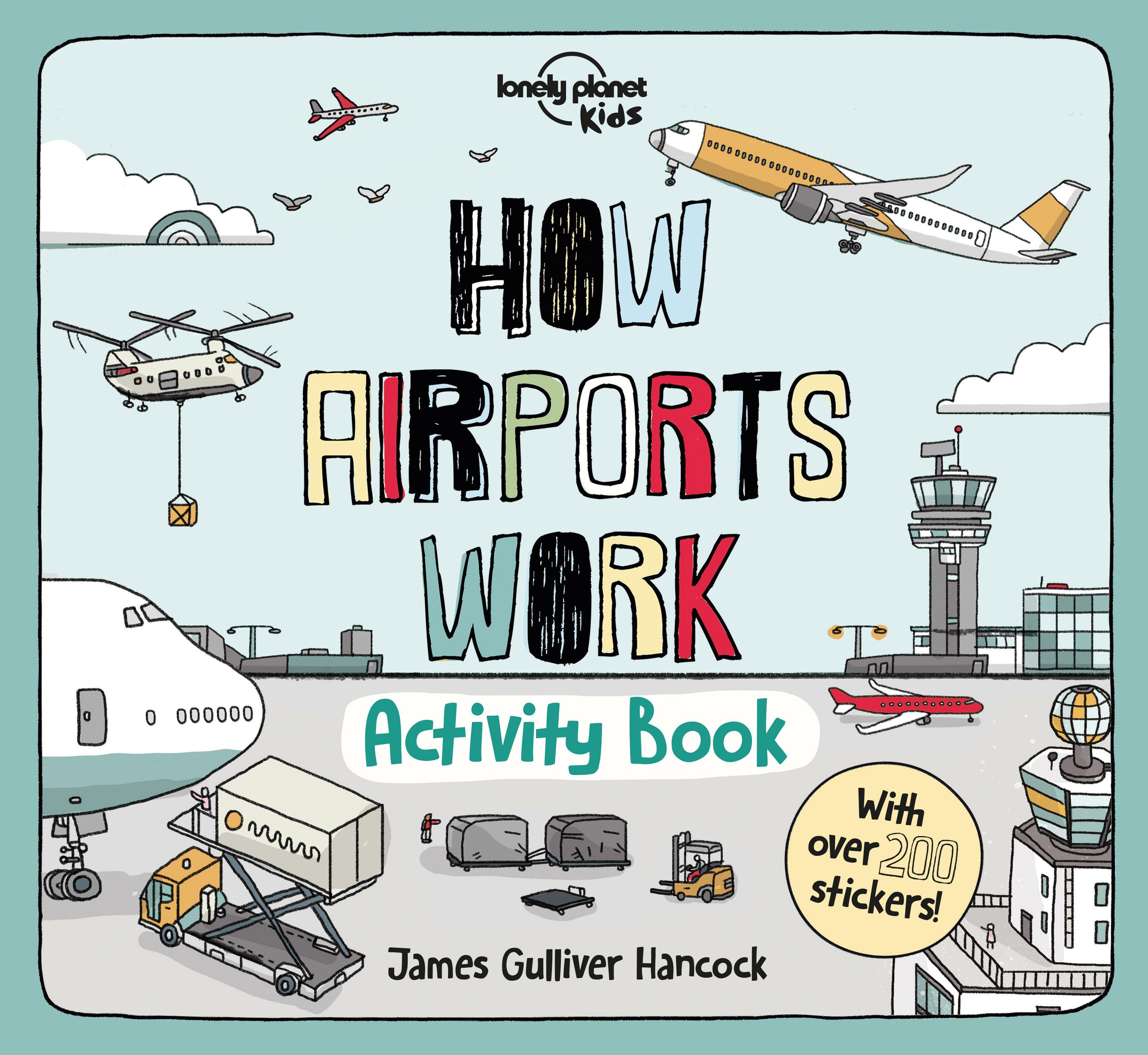 Vorderes Coverbild Lonely Planet Kids How Airports Work Activity Book