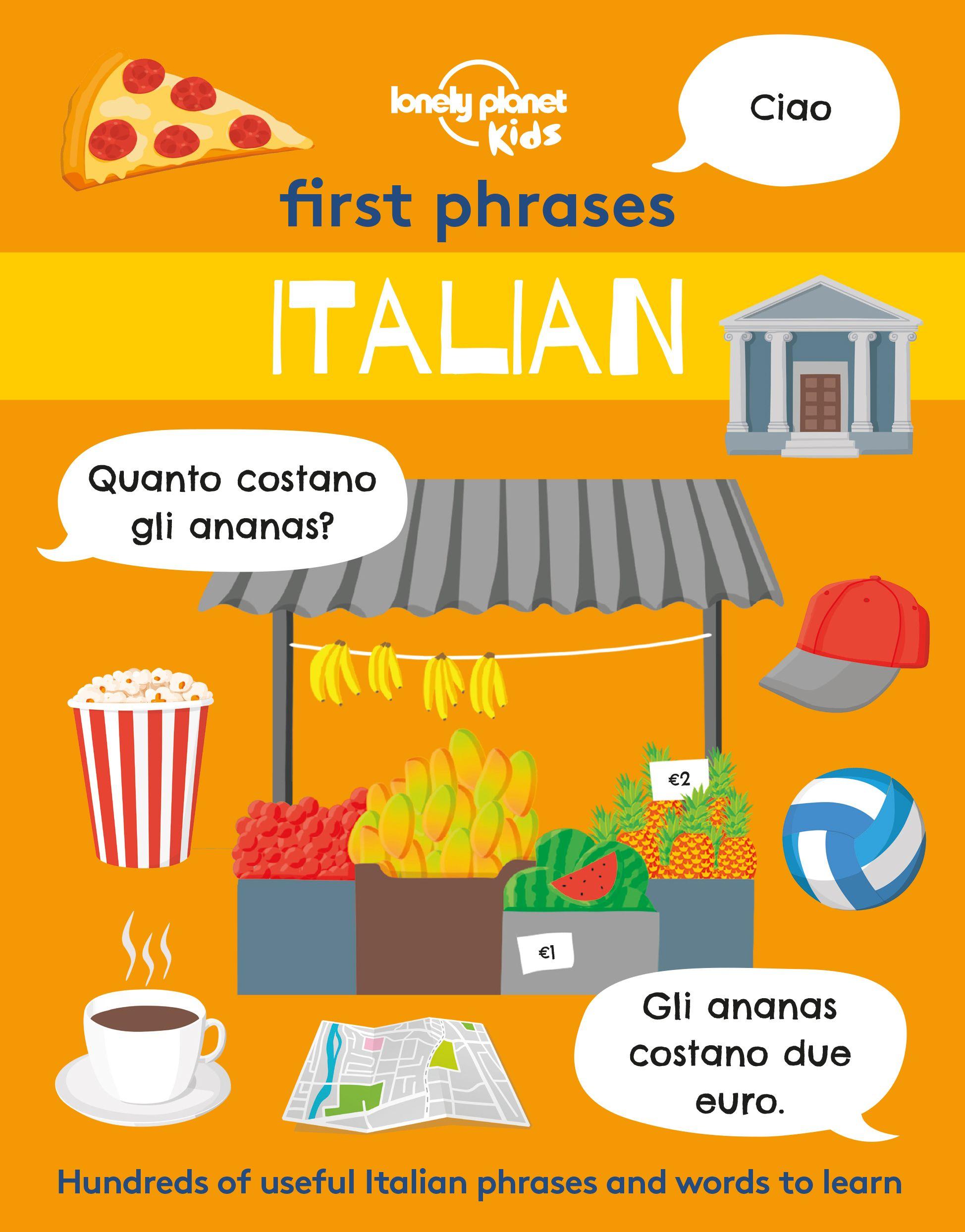 Vorderes Coverbild Lonely Planet Kids First Phrases - Italian
