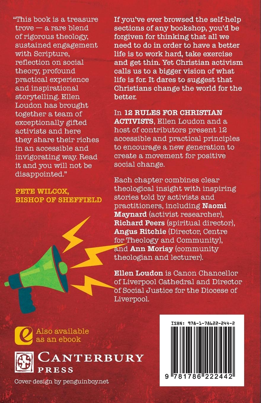 Rückseitencover 12 Rules for Christian Activists