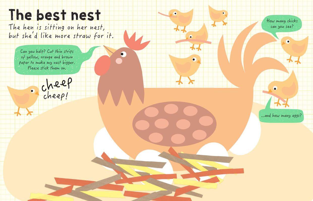 Beispielinhalt (Bild) The Scribble Monsters!: Sticking