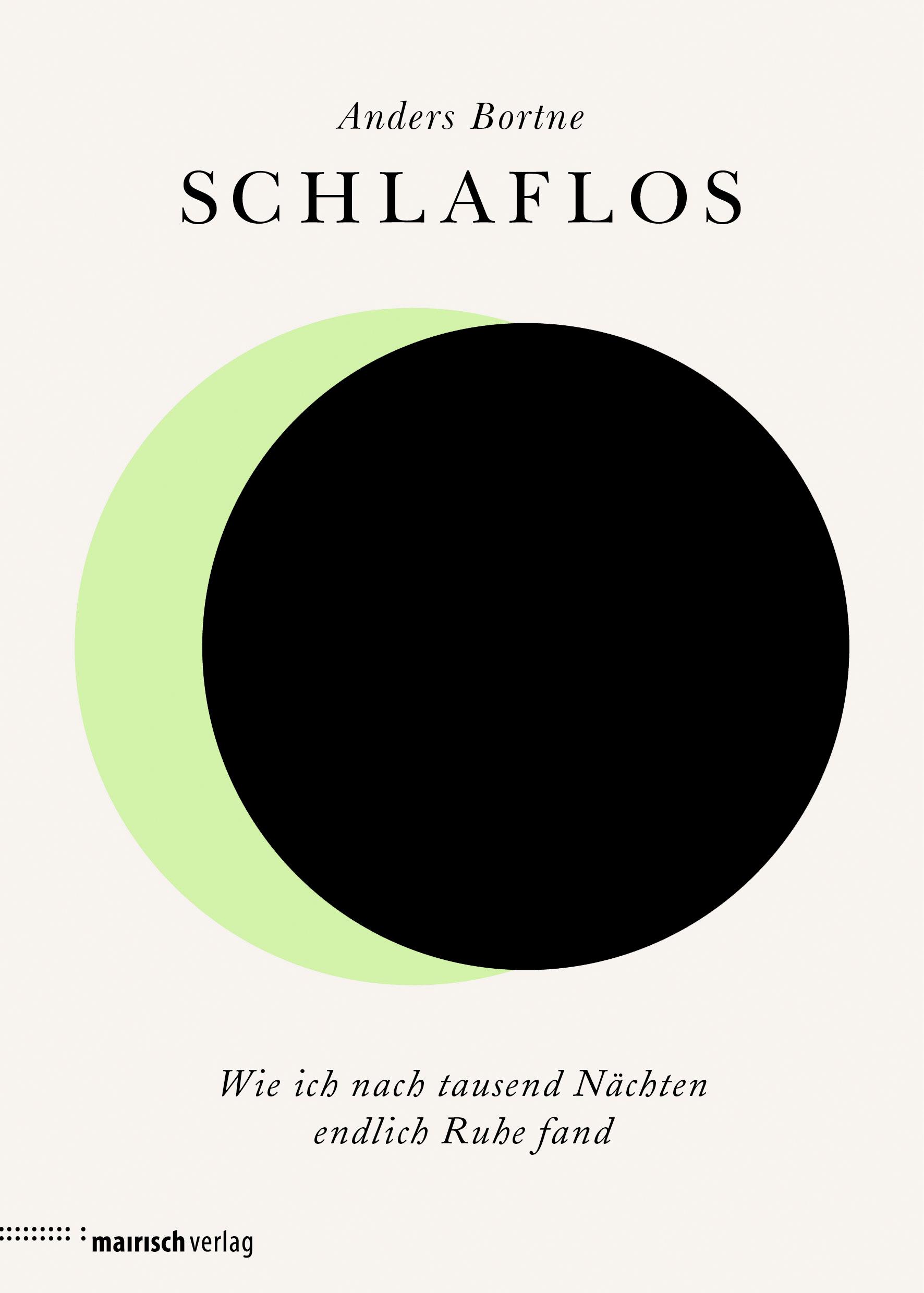 Vorderes Coverbild Schlaflos