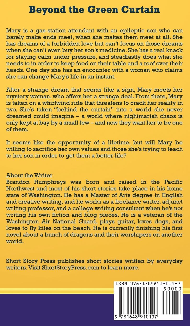 Rückseitencover Short Story Press Presents Beyond the Green Curtain