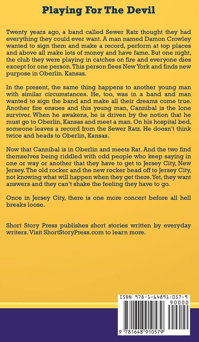 Rückseitencover Short Story Press Presents Playing For The Devil