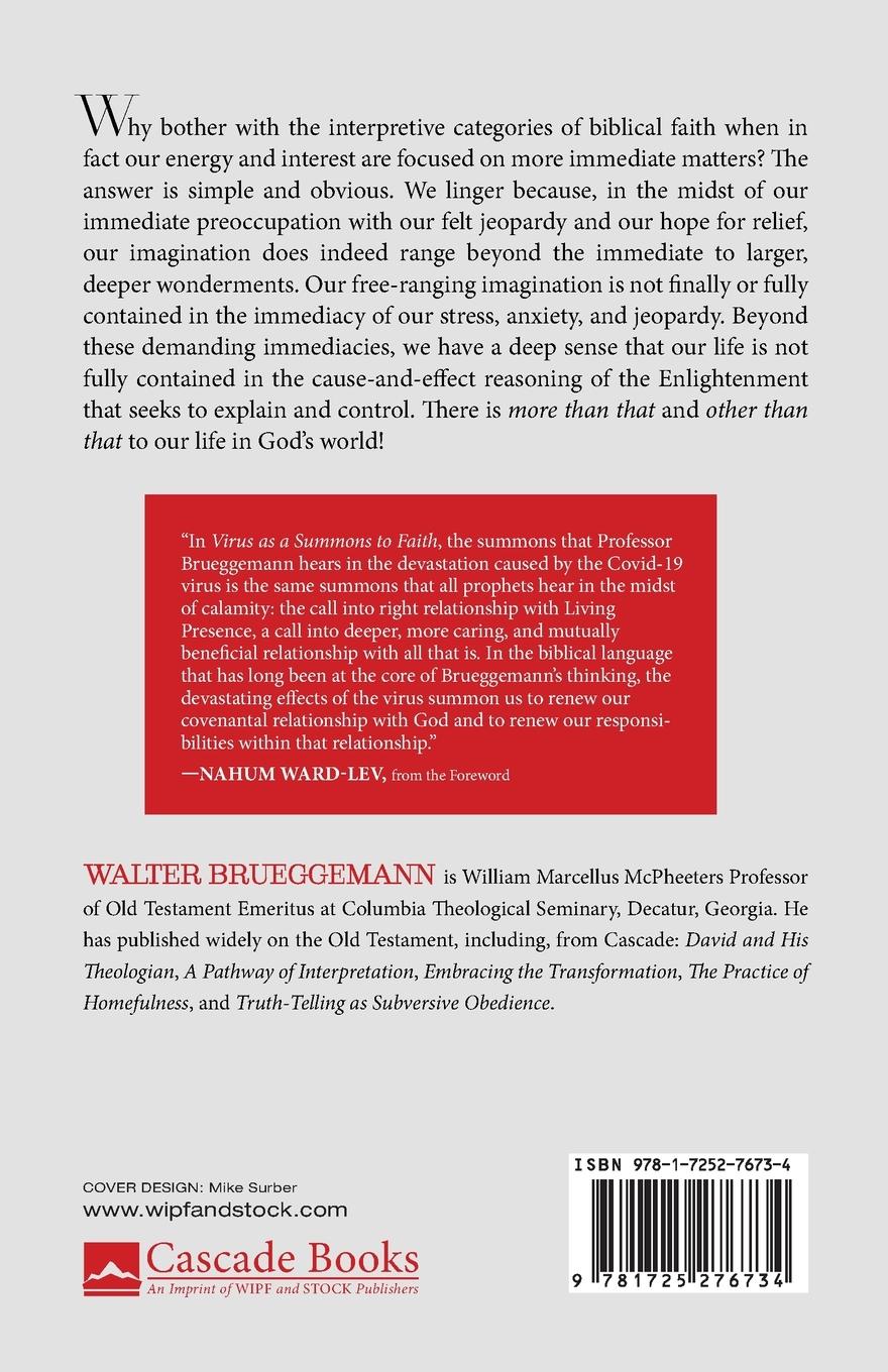 Rückseitencover Virus as a Summons to Faith