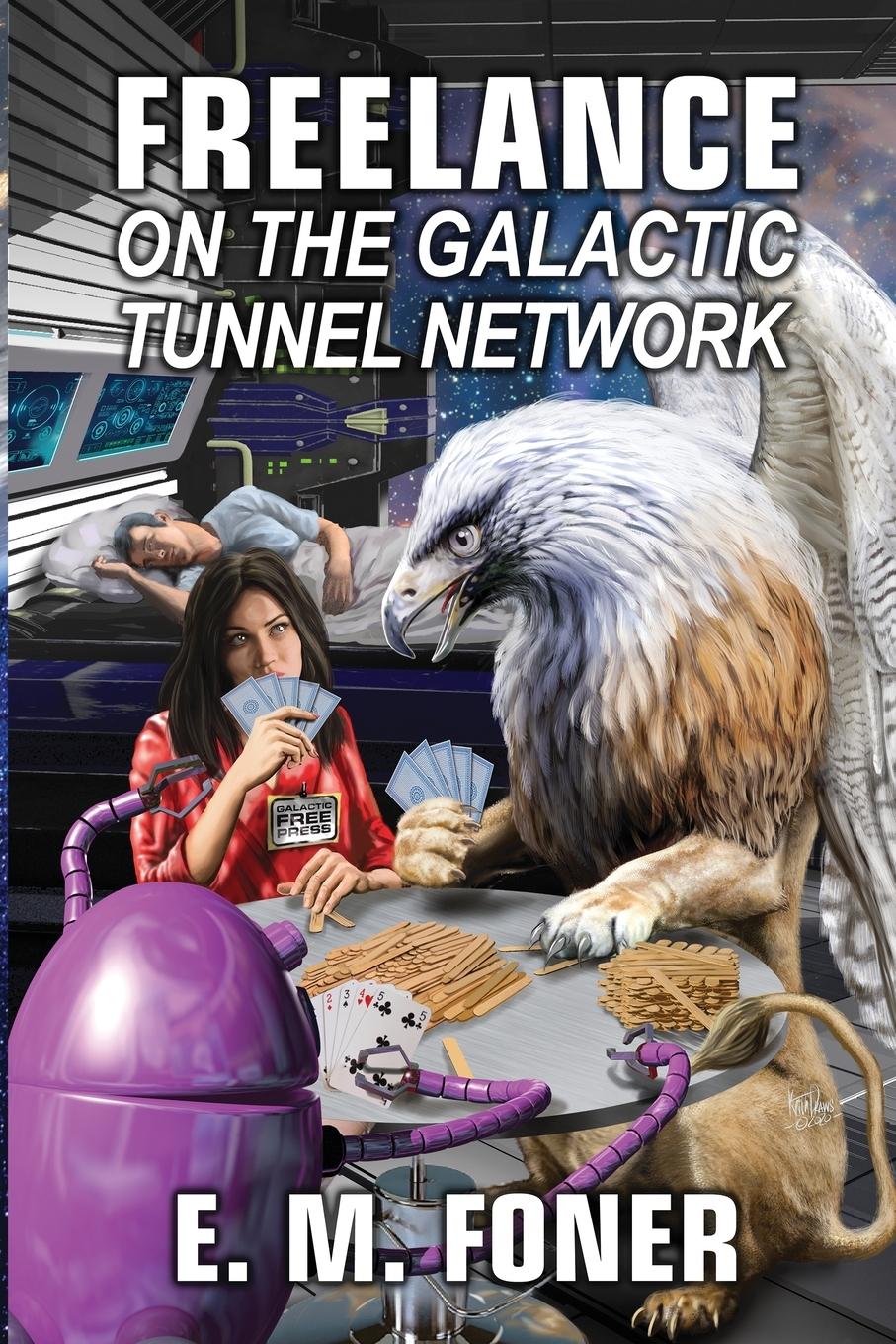 Vorderes Coverbild Freelance on the Galactic Tunnel Network