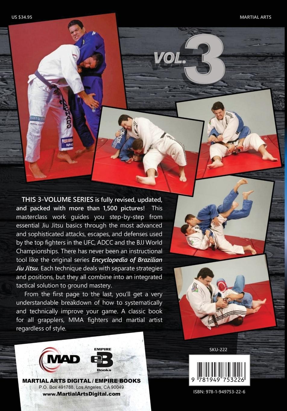 Rückseitencover Encyclopedia of Brazilian Jiu Jitsu