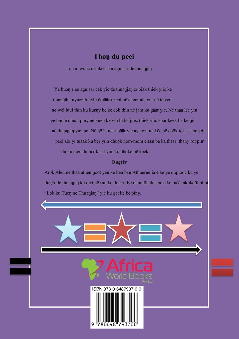 Rückseitencover THO¿ DU PEEI