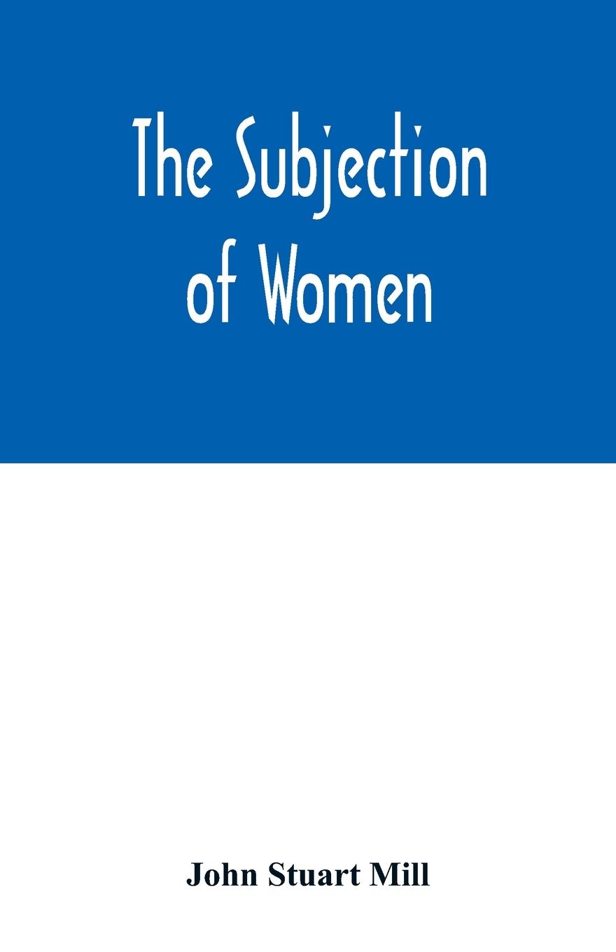 Vorderes Coverbild The subjection of women