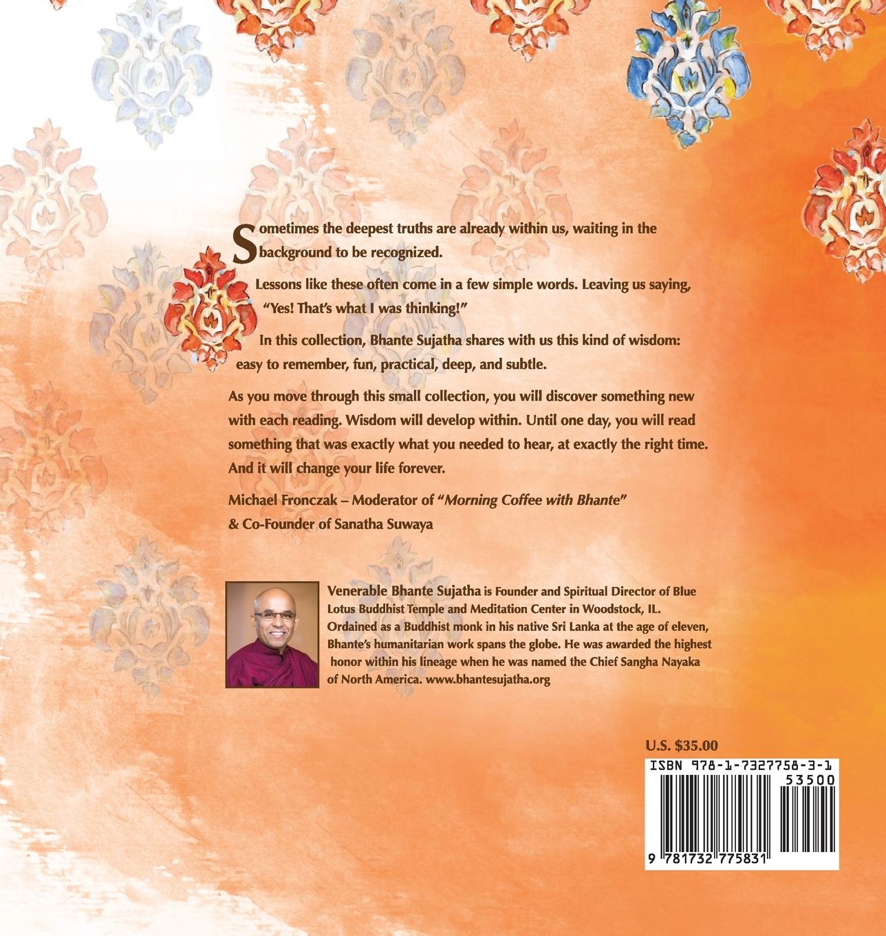 Rückseitencover Morning Coffee with Bhante