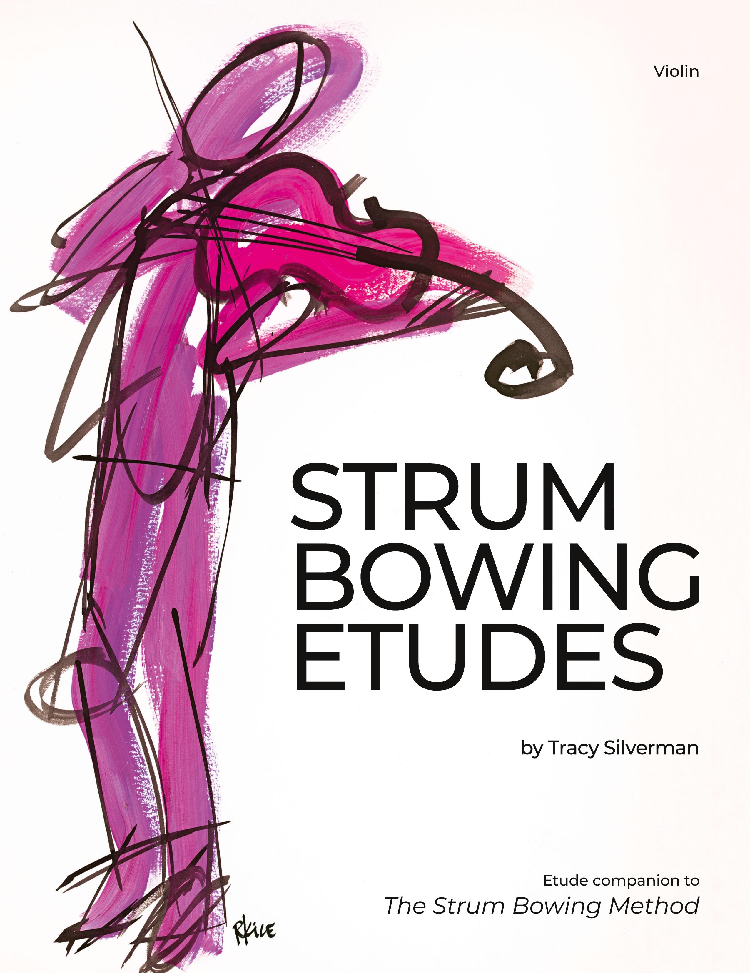 Vorderes Coverbild Strum Bowing Etudes--Violin