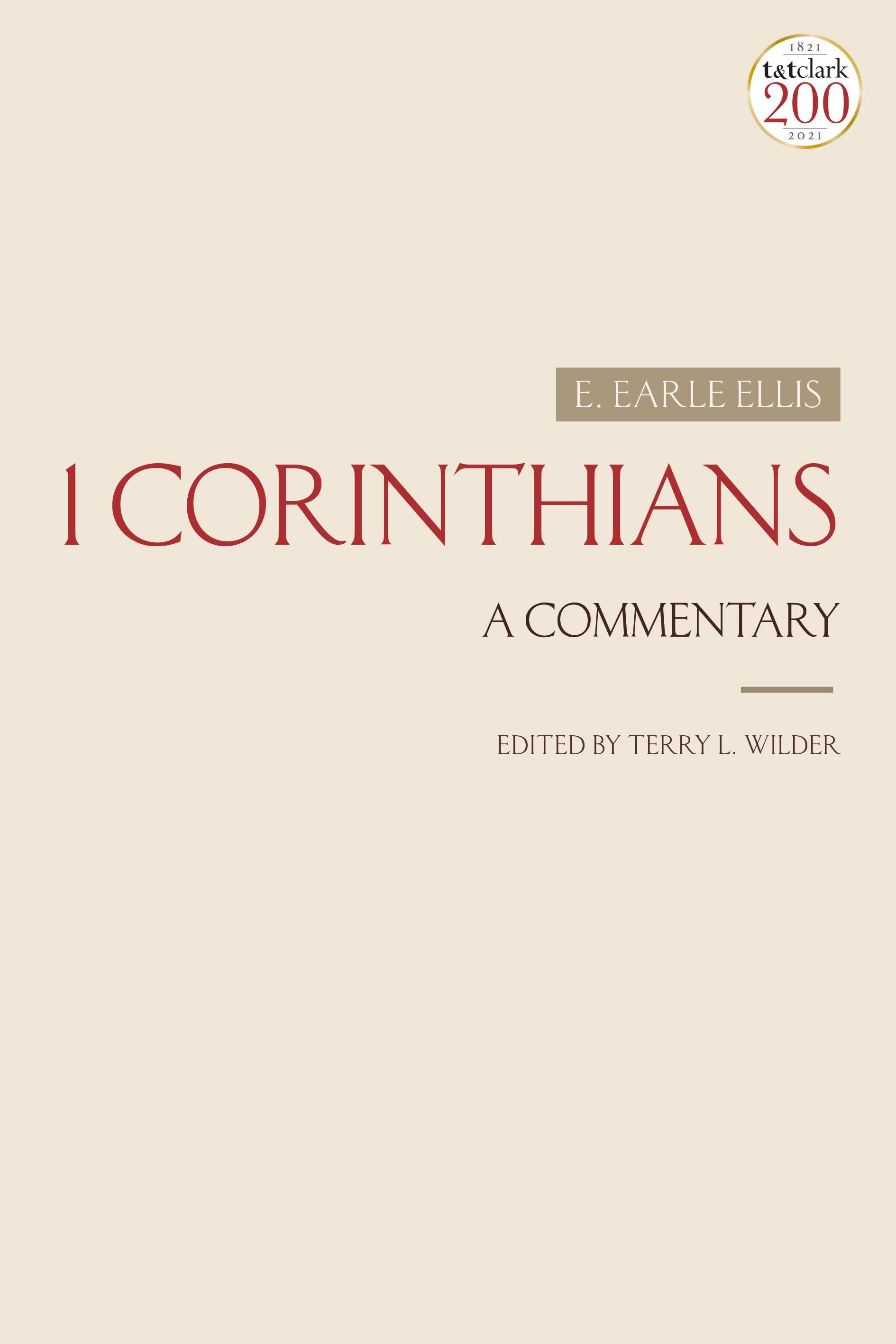 Vorderes Coverbild 1 Corinthians