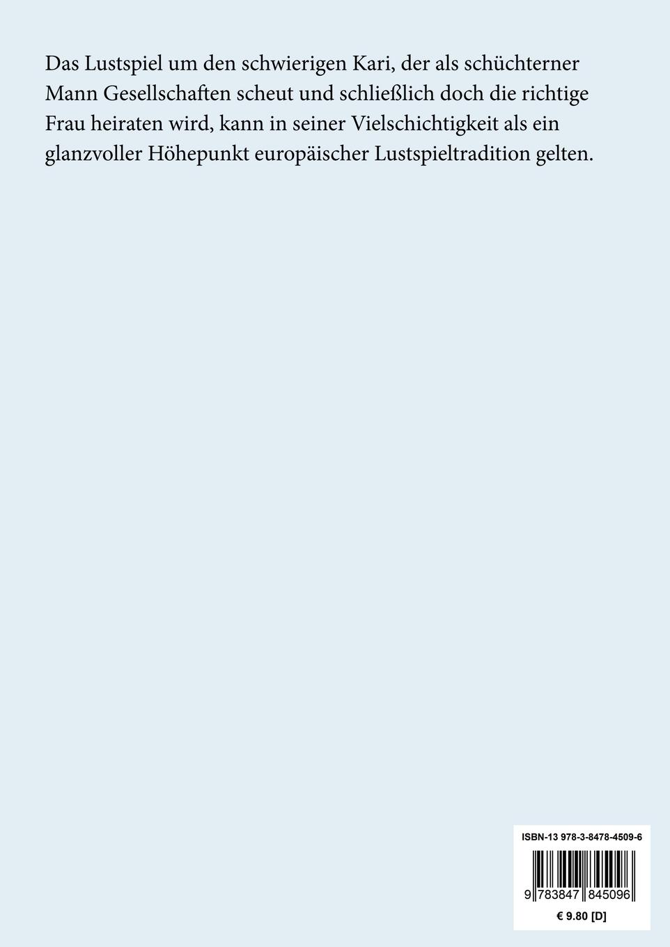 Rückseitencover Der Schwierige (Großdruck)