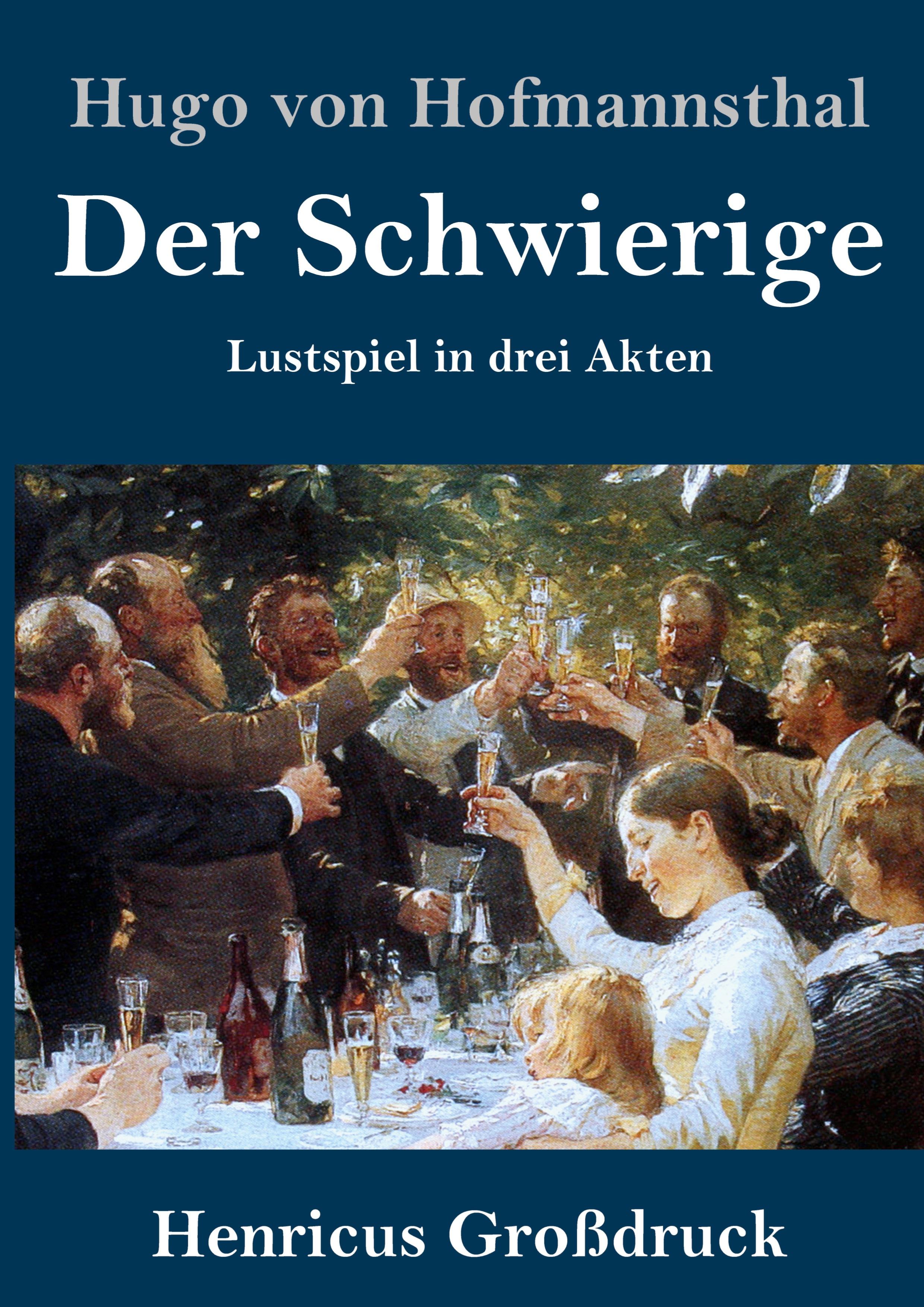 Vorderes Coverbild Der Schwierige (Großdruck)