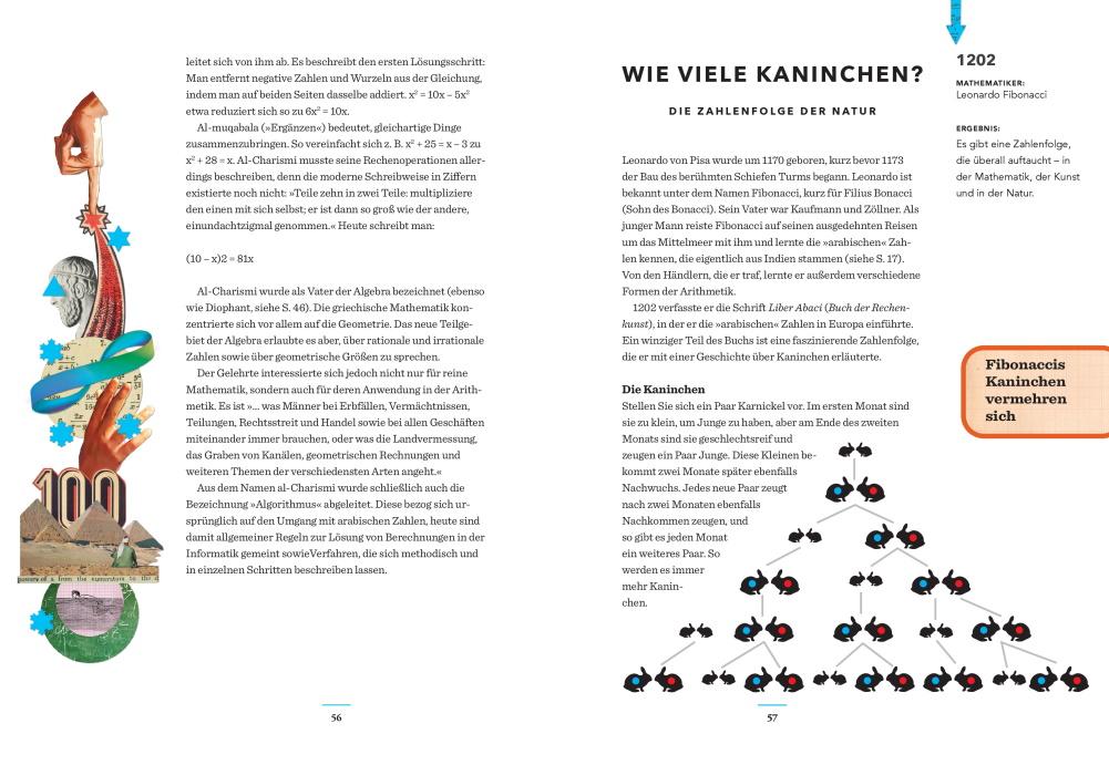 Beispielinhalt (Bild) Fibonaccis Kaninchen