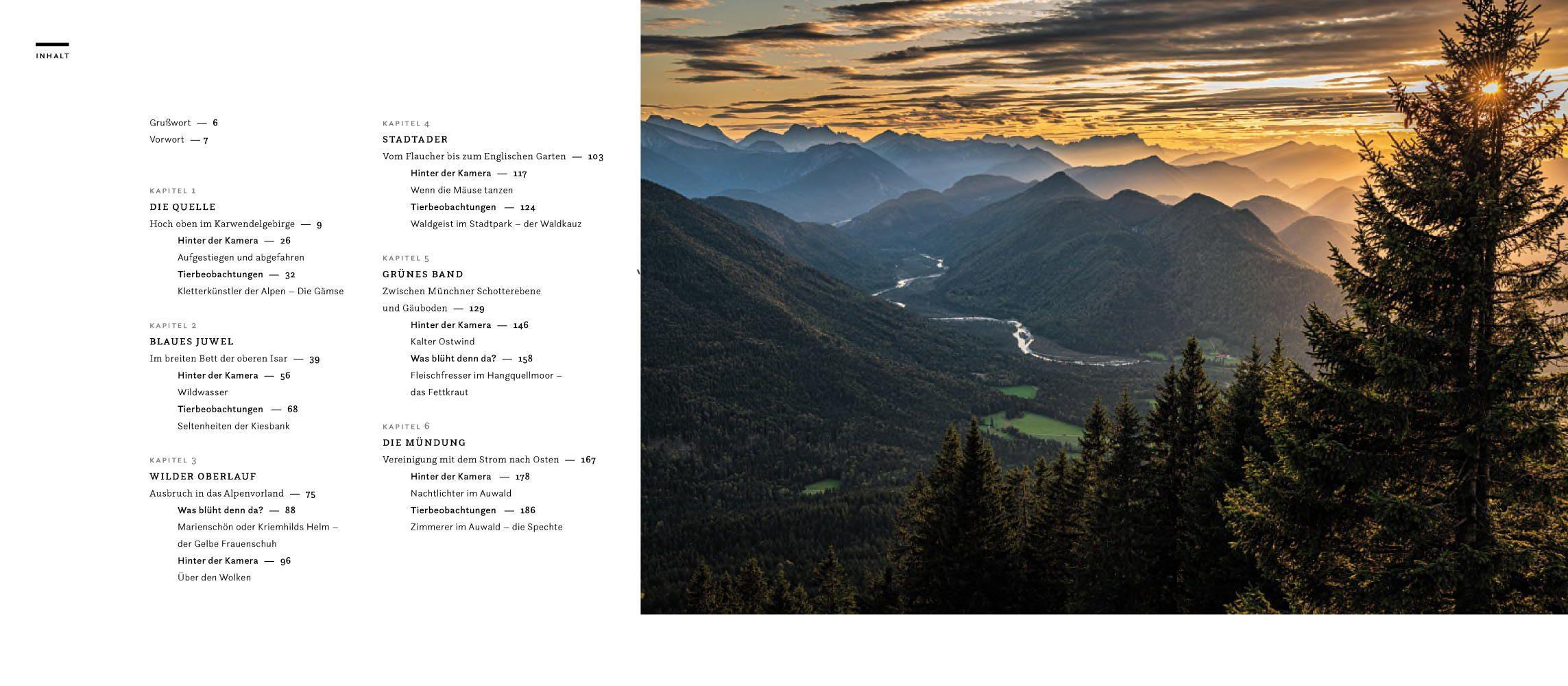 Beispielinhalt (Bild) Wilde Isar