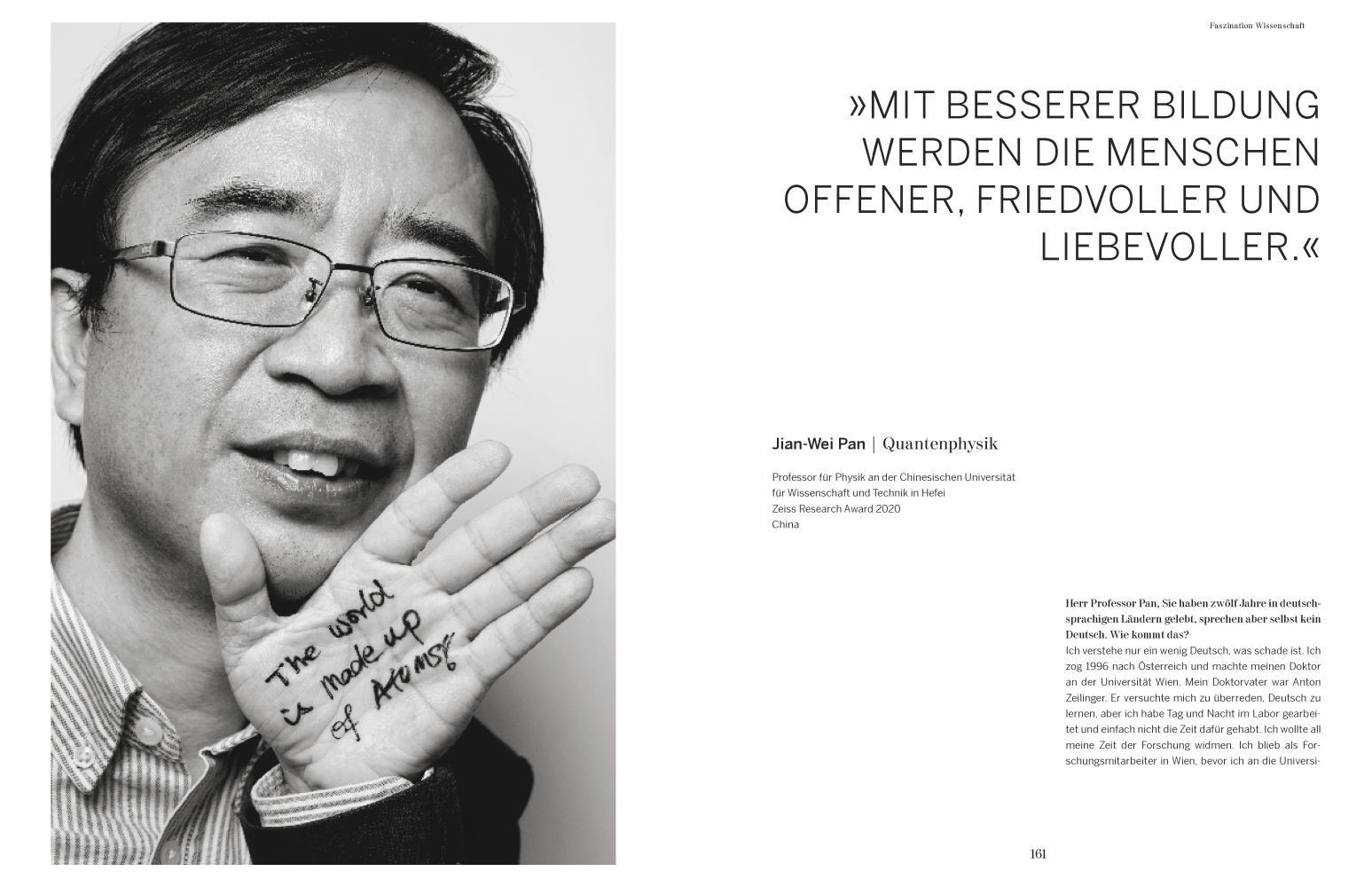 Beispielinhalt (Bild) Faszination Wissenschaft