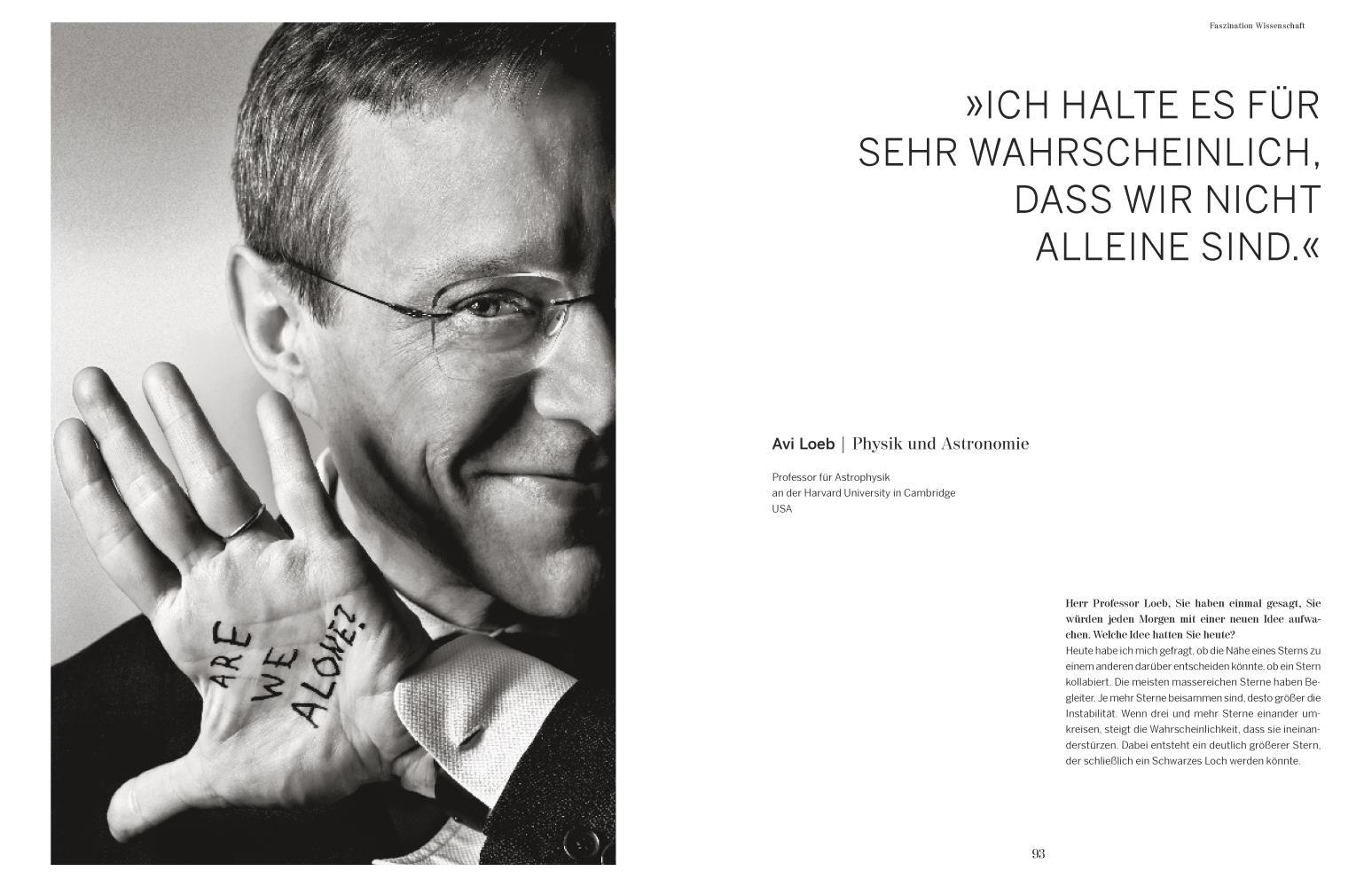 Beispielinhalt (Bild) Faszination Wissenschaft