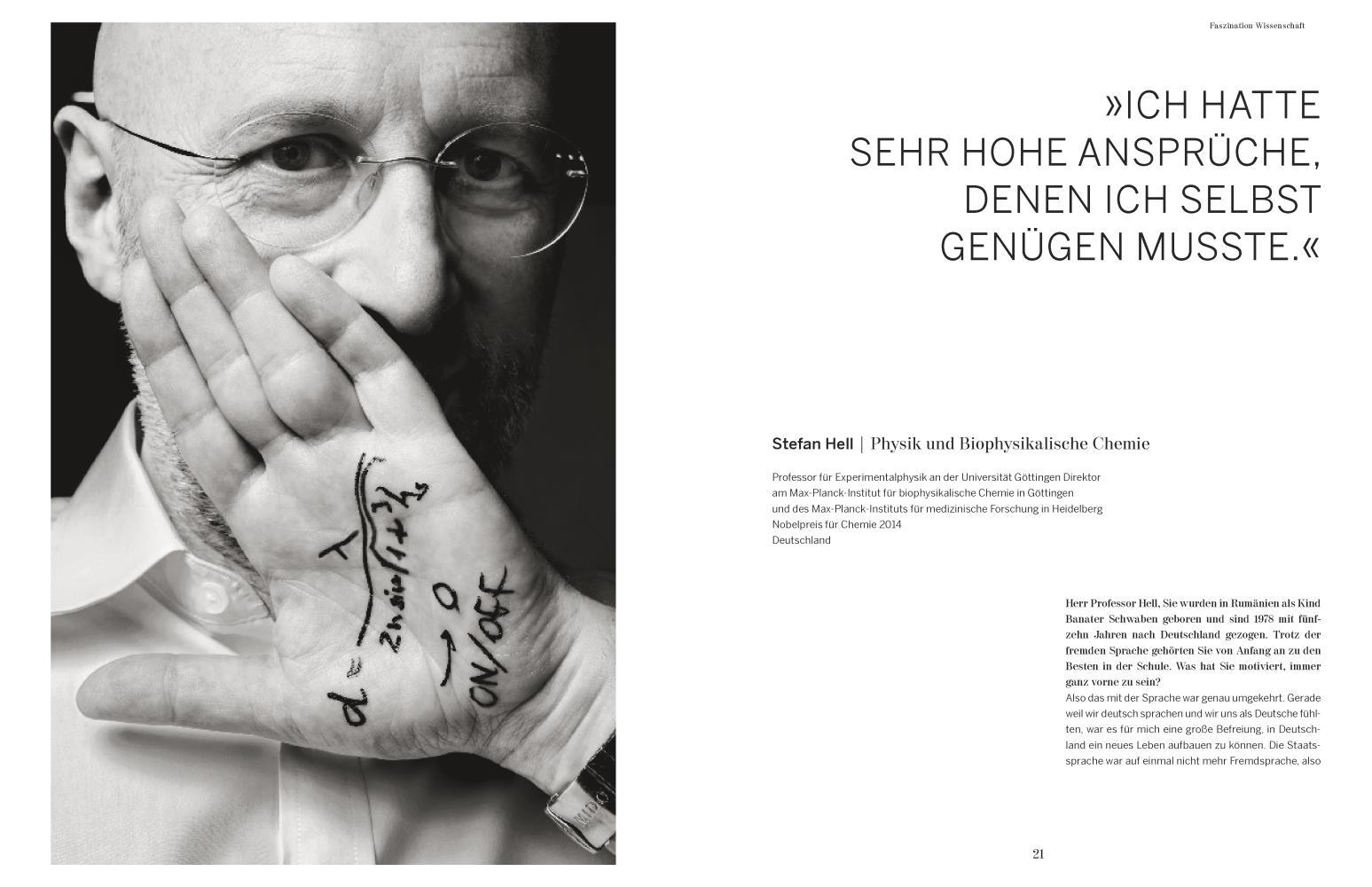 Beispielinhalt (Bild) Faszination Wissenschaft