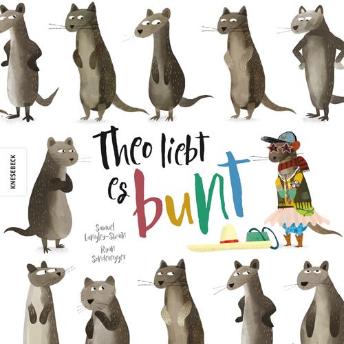 Vorderes Coverbild Theo liebt es bunt