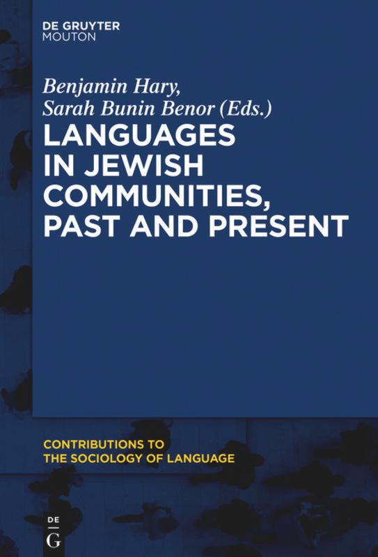 Vorderes Coverbild Languages in Jewish Communities, Past and Present