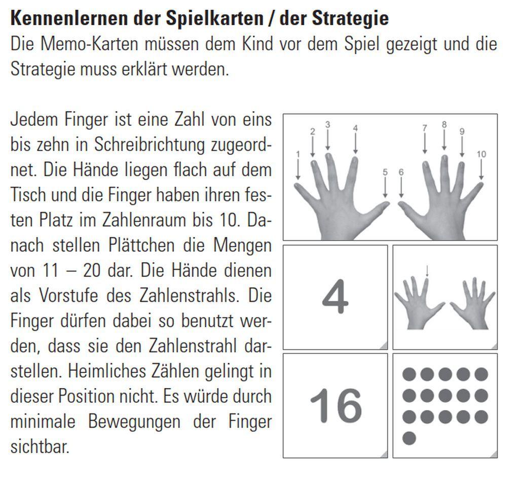 Beispielinhalt (Bild) 1-2-3 fingerfrei bei Dyskalkulie 1