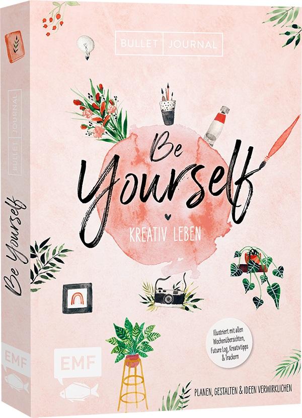 Vorderes Coverbild Bullet Journal - Be Yourself - kreativ leben