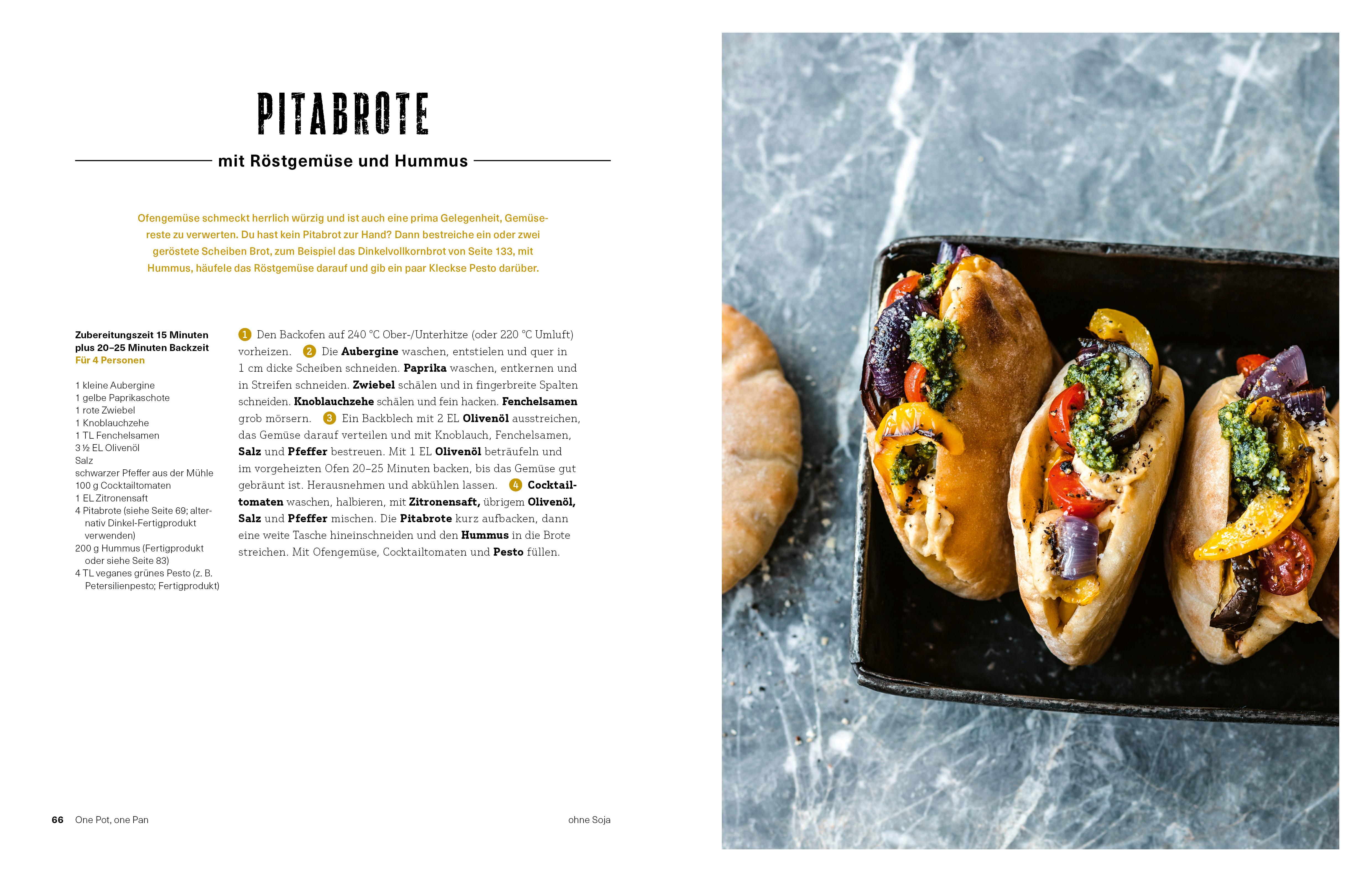 Beispielinhalt (Bild) Deftig vegan