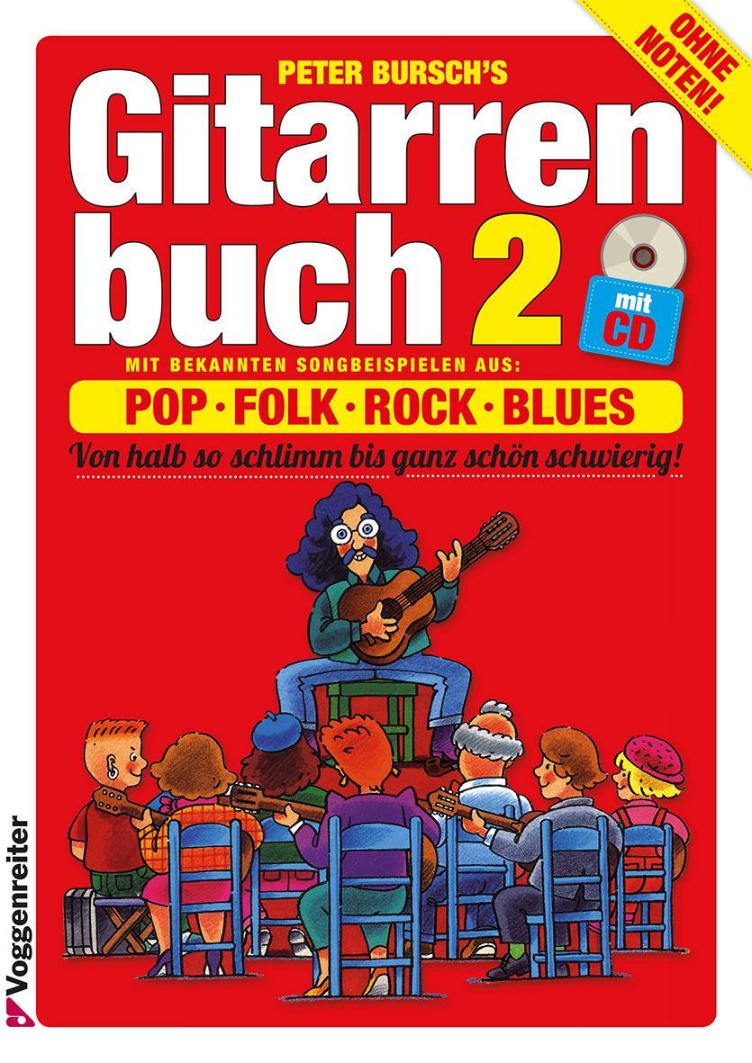 Vorderes Coverbild Das Gitarrenbuch 2