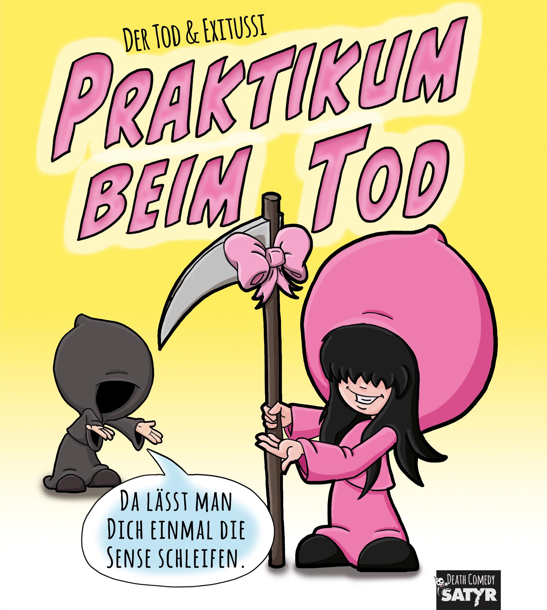 Vorderes Coverbild Praktikum beim Tod