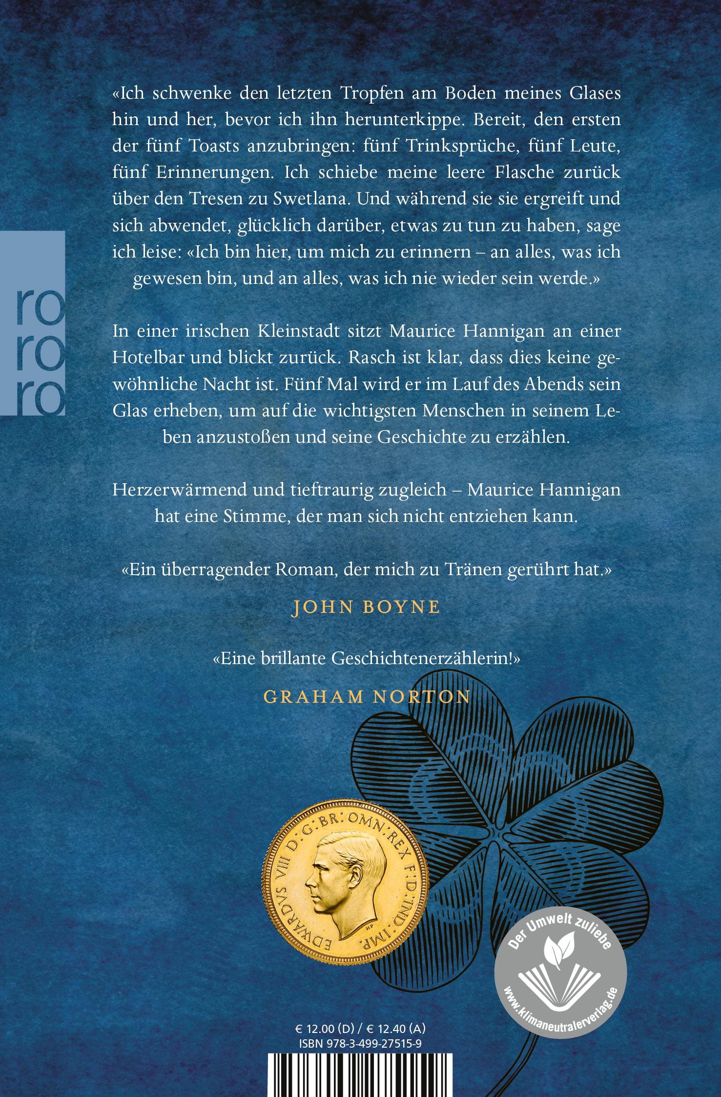 Rückseitencover Ein Leben und eine Nacht