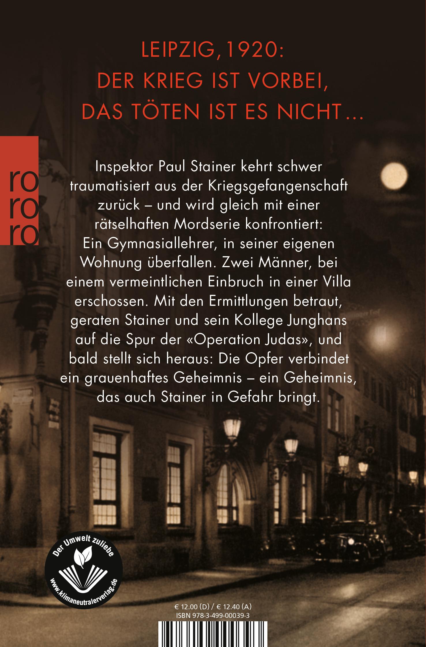 Rückseitencover Der rote Judas