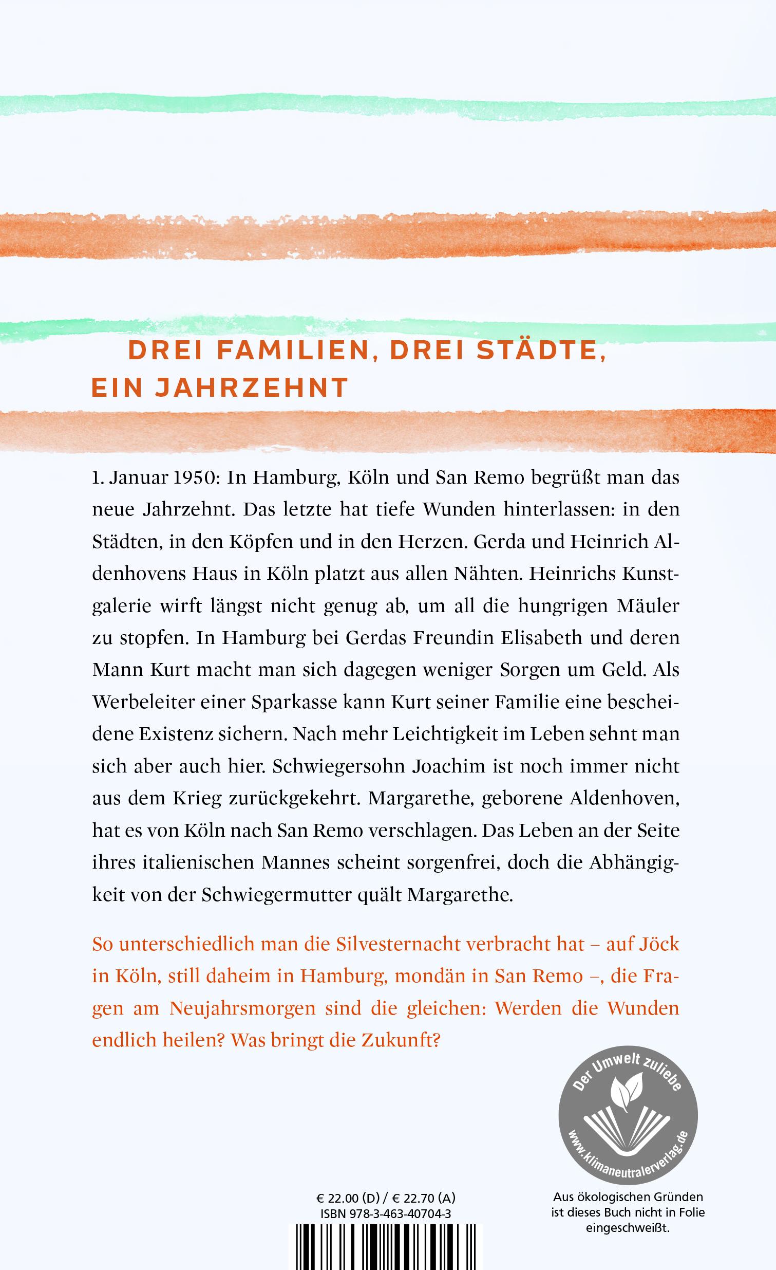 Rückseitencover Und die Welt war jung