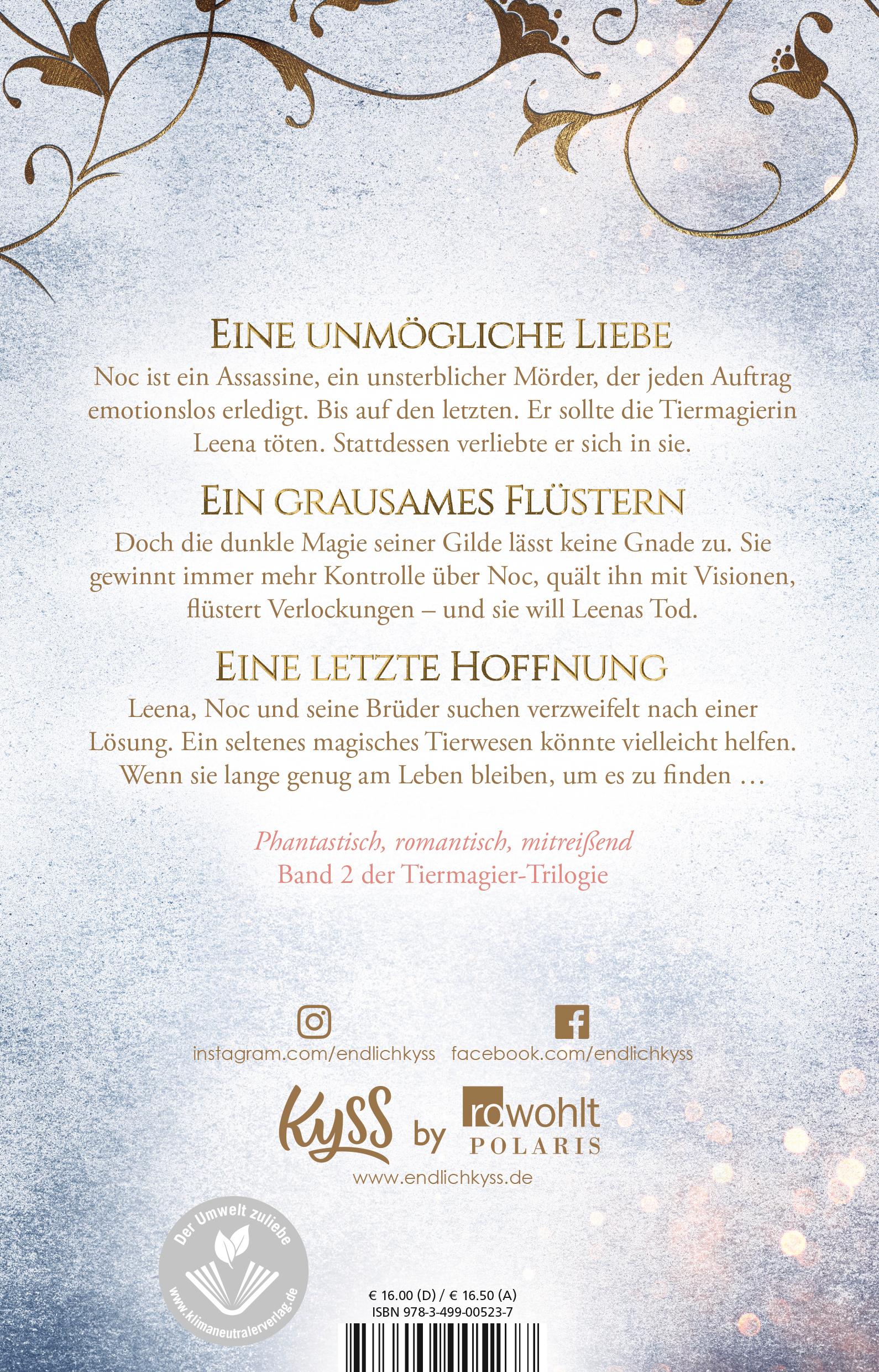 Rückseitencover Die Tiermagierin - Sturmseele