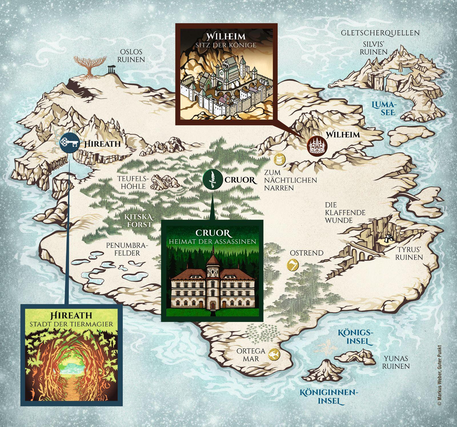 Beispielinhalt (Bild) Die Tiermagierin - Scherbenthron