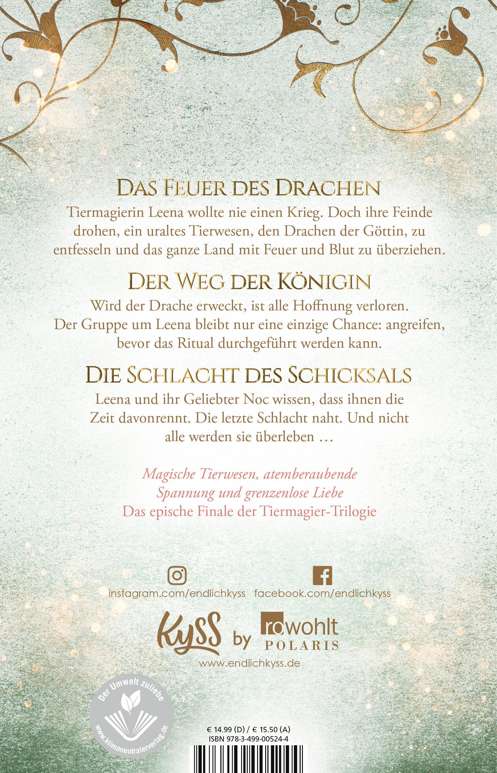 Rückseitencover Die Tiermagierin - Scherbenthron