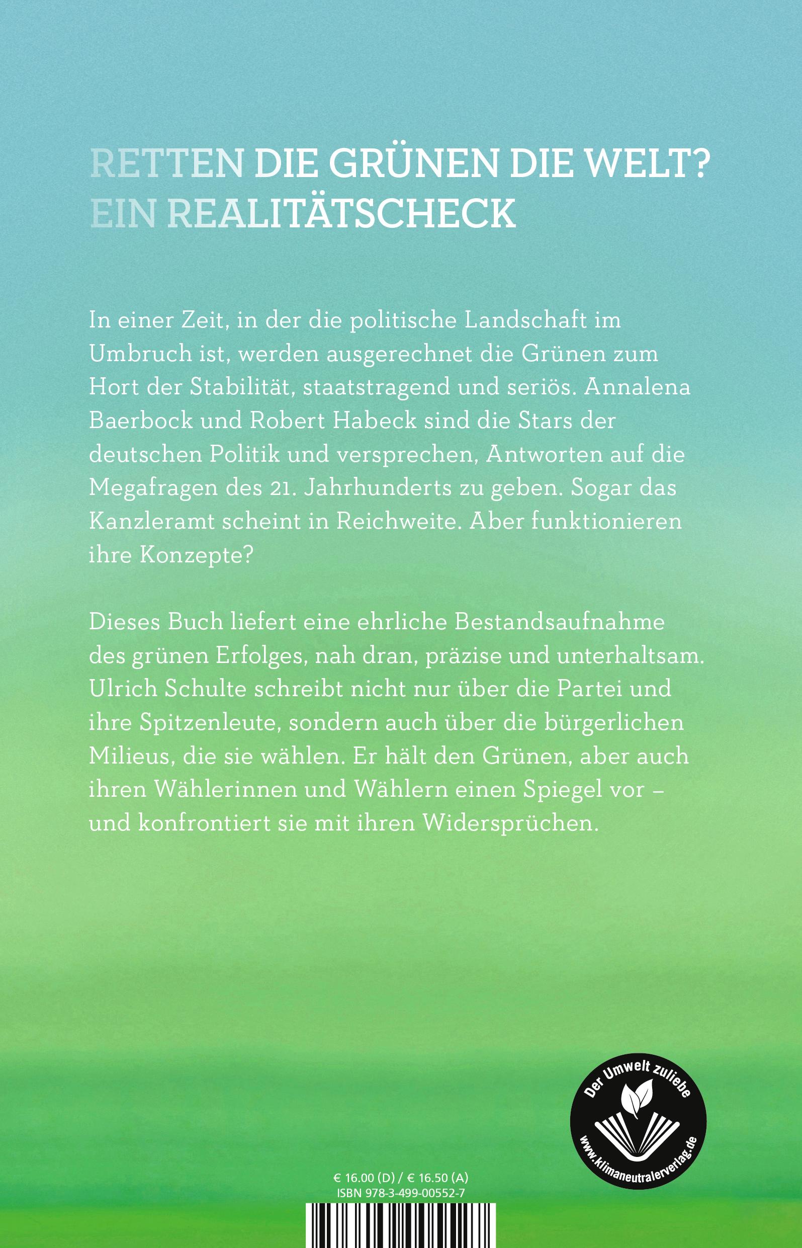 Rückseitencover Die grüne Macht