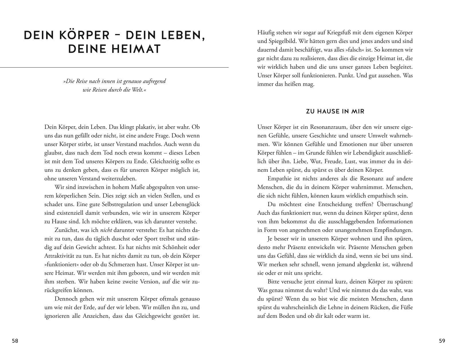 Beispielinhalt (Bild) Die 3 Quellen echten Lebensglücks