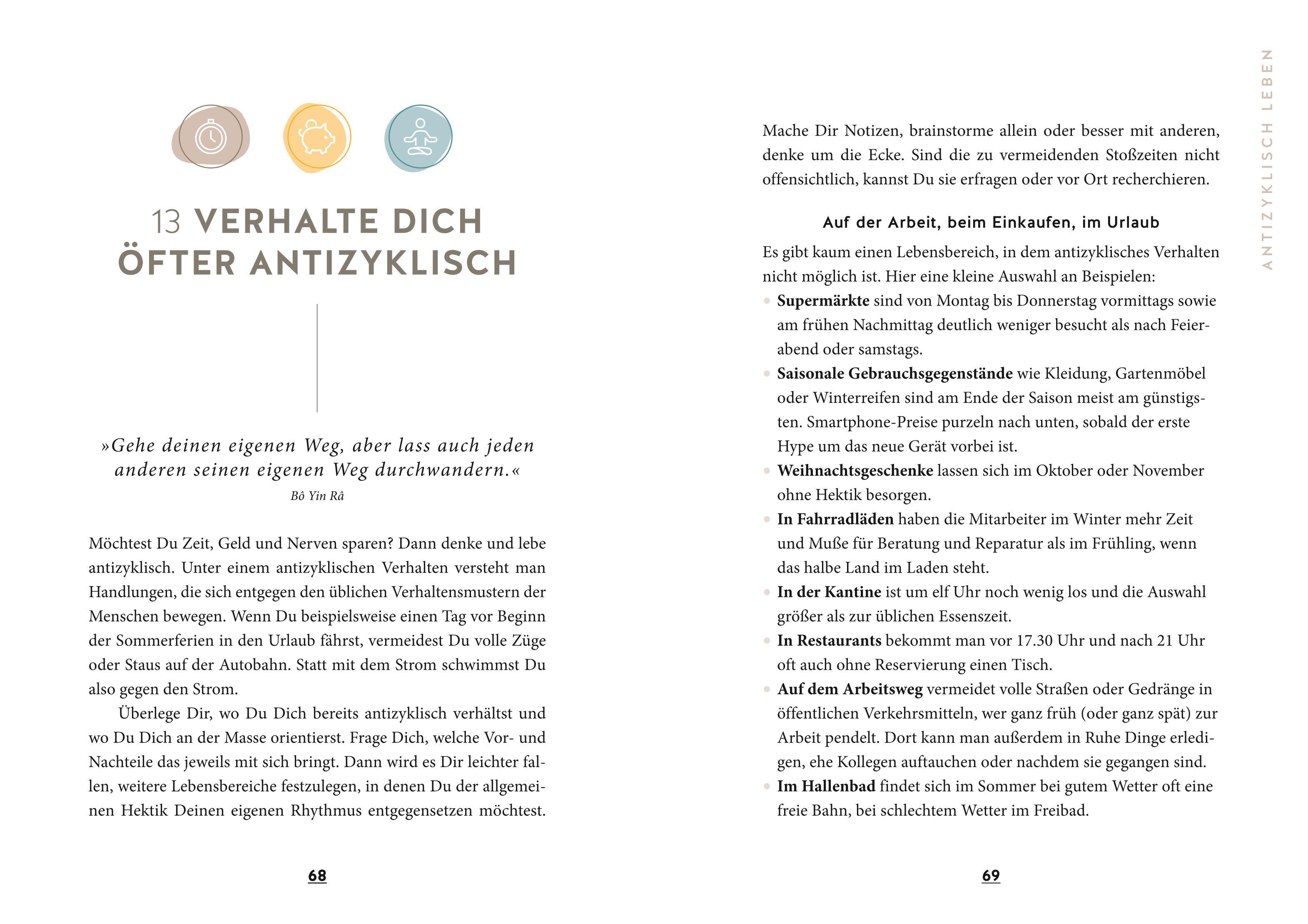 Beispielinhalt (Bild) Das Minimalismus-Projekt