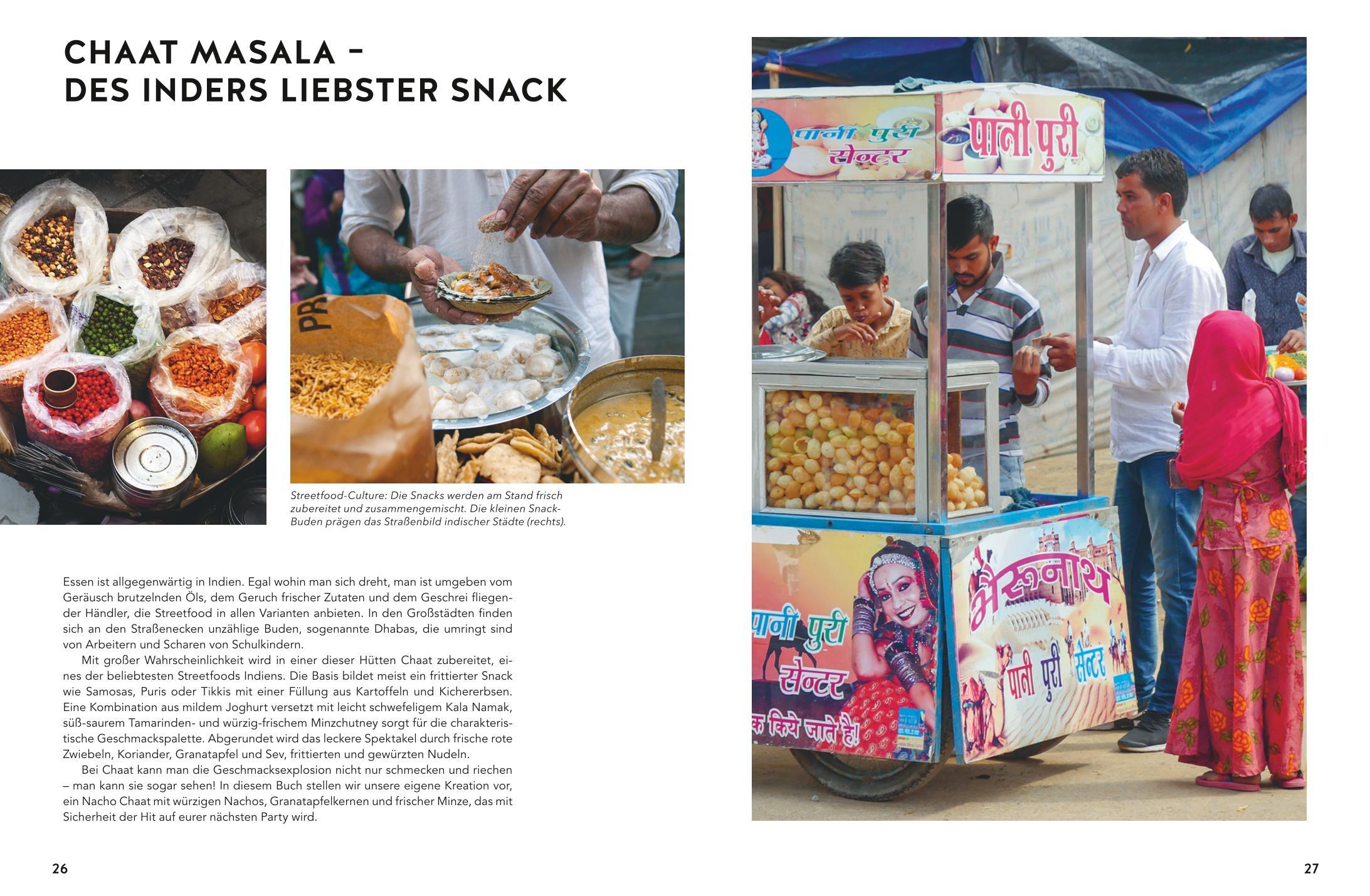 Beispielinhalt (Bild) Kochen wie in Indien