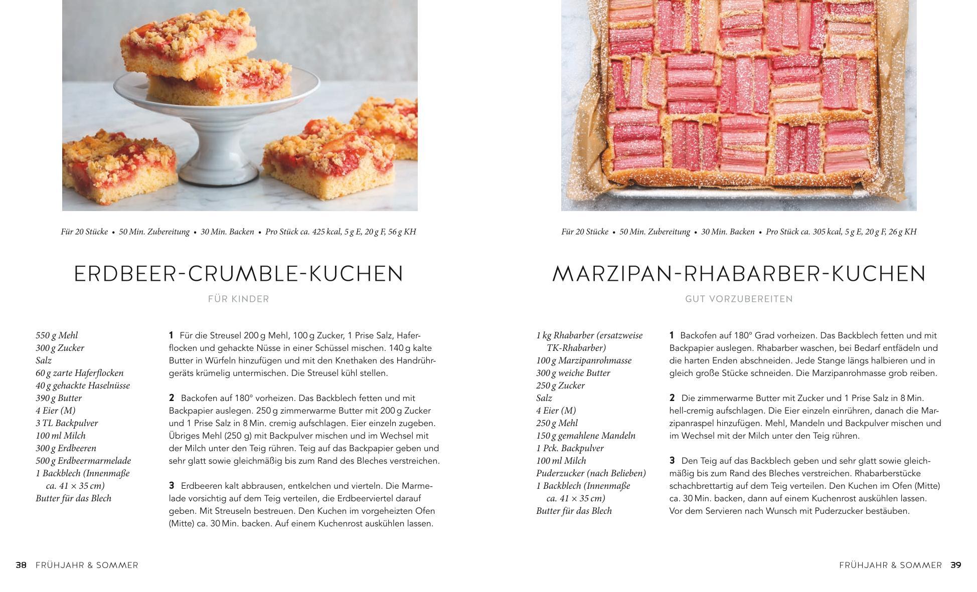 Beispielinhalt (Bild) Lieblings-Blechkuchen