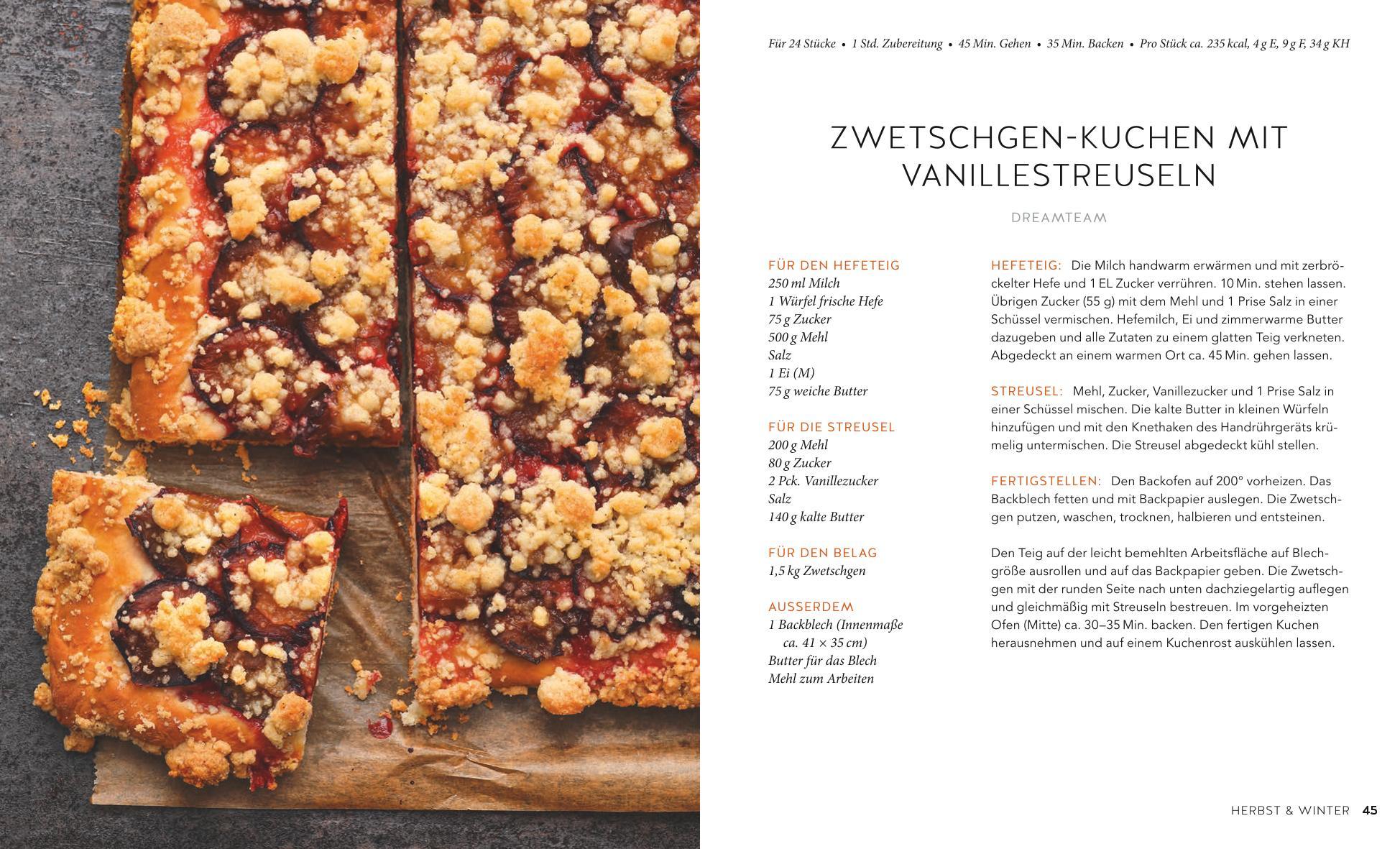 Beispielinhalt (Bild) Lieblings-Blechkuchen