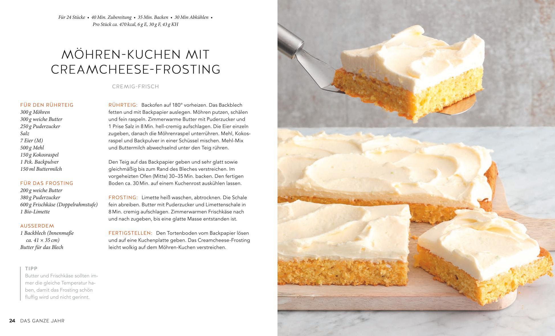 Beispielinhalt (Bild) Lieblings-Blechkuchen