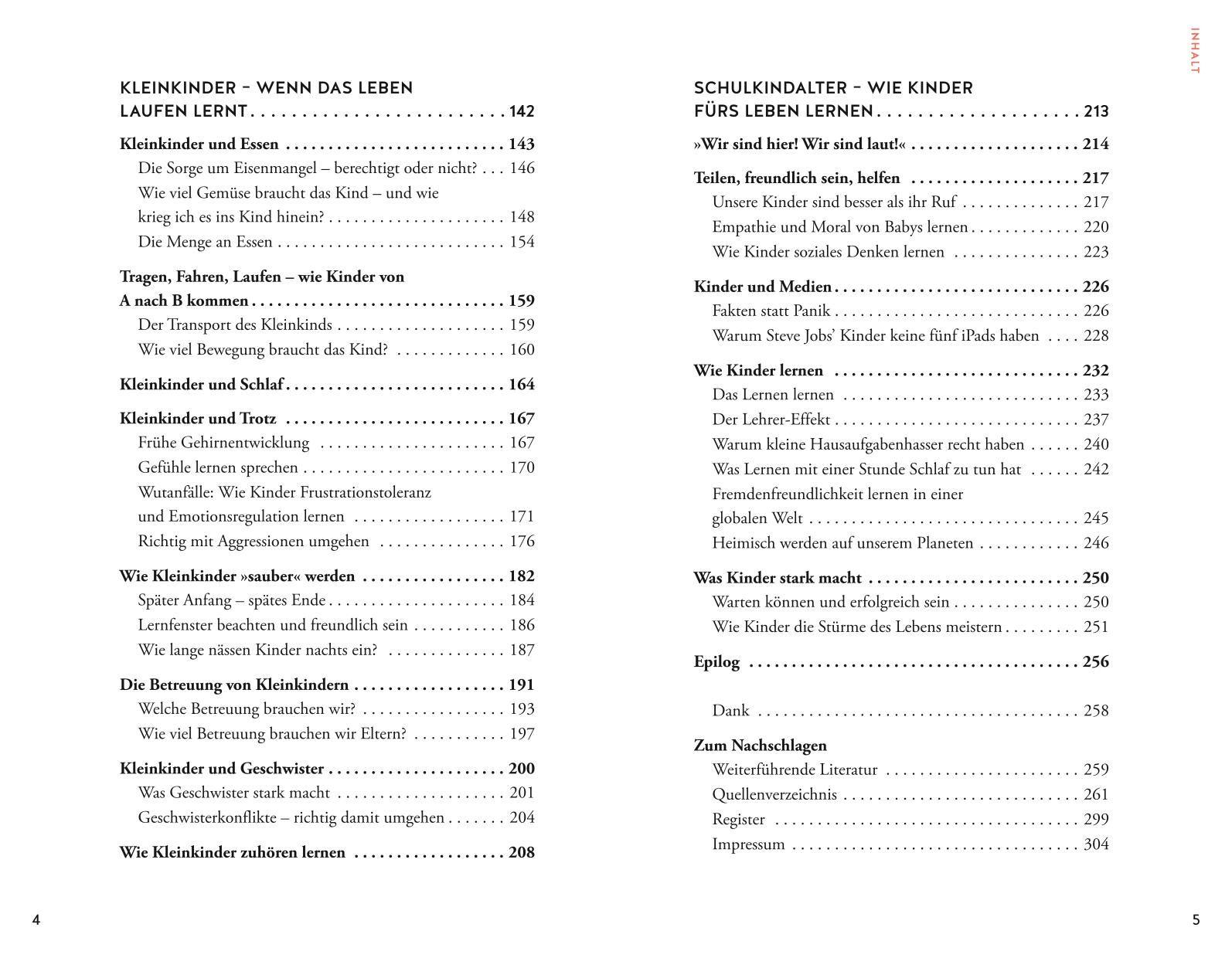 Beispielinhalt (Bild) Der Elternkompass