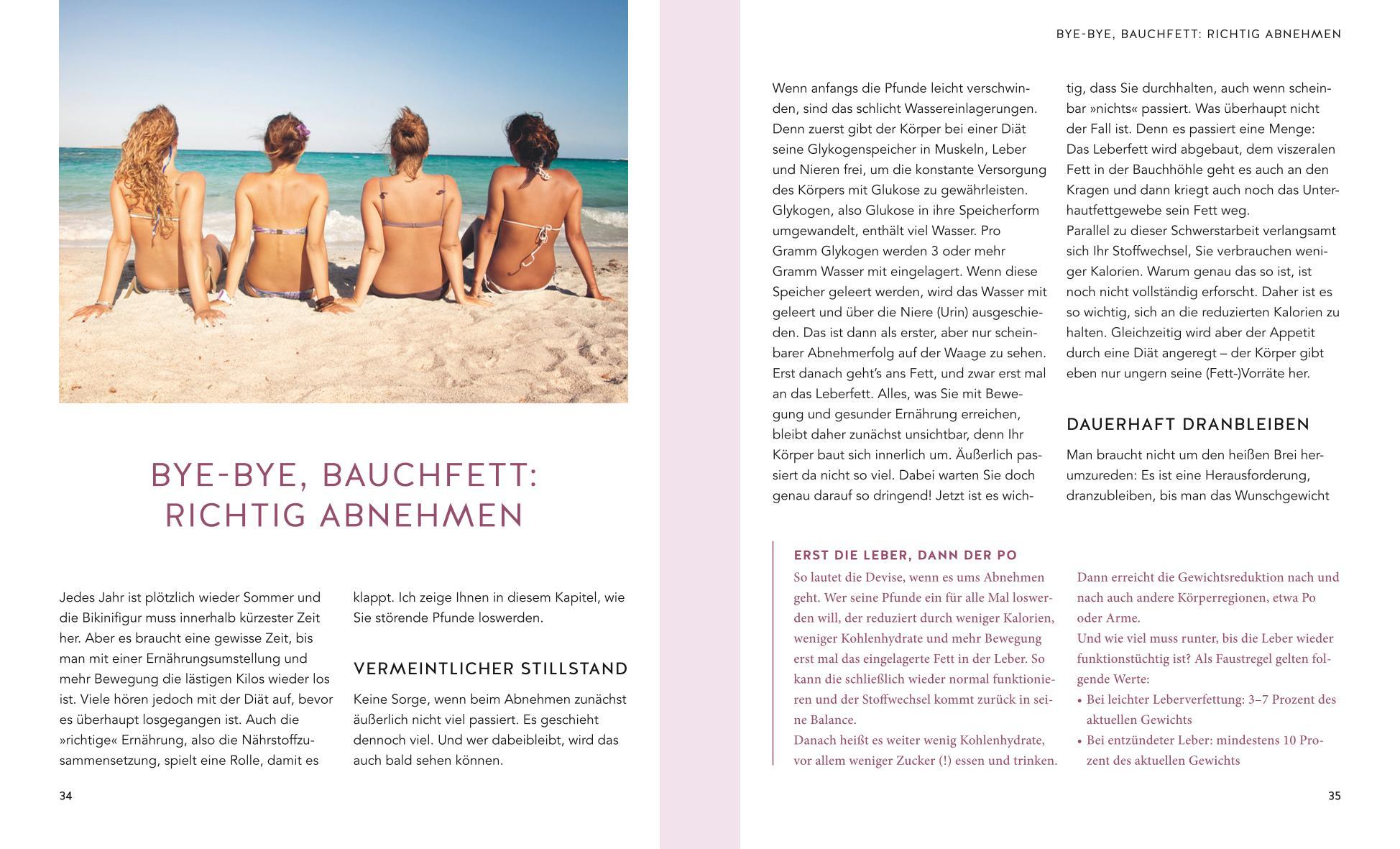 Beispielinhalt (Bild) Abnehmen am Bauch