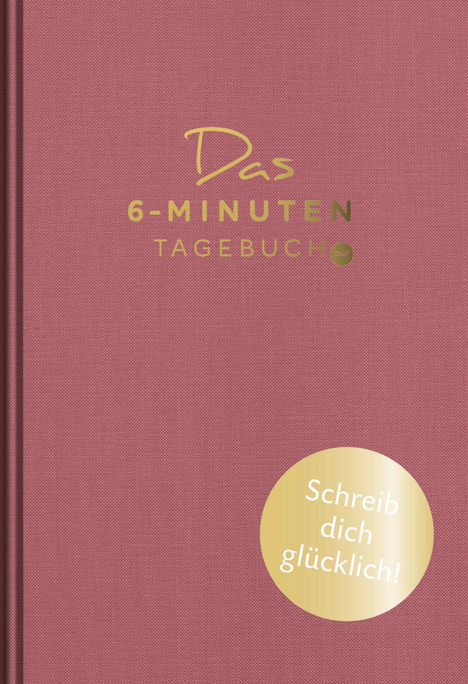 Vorderes Coverbild Das 6-Minuten-Tagebuch pur (orchidee)