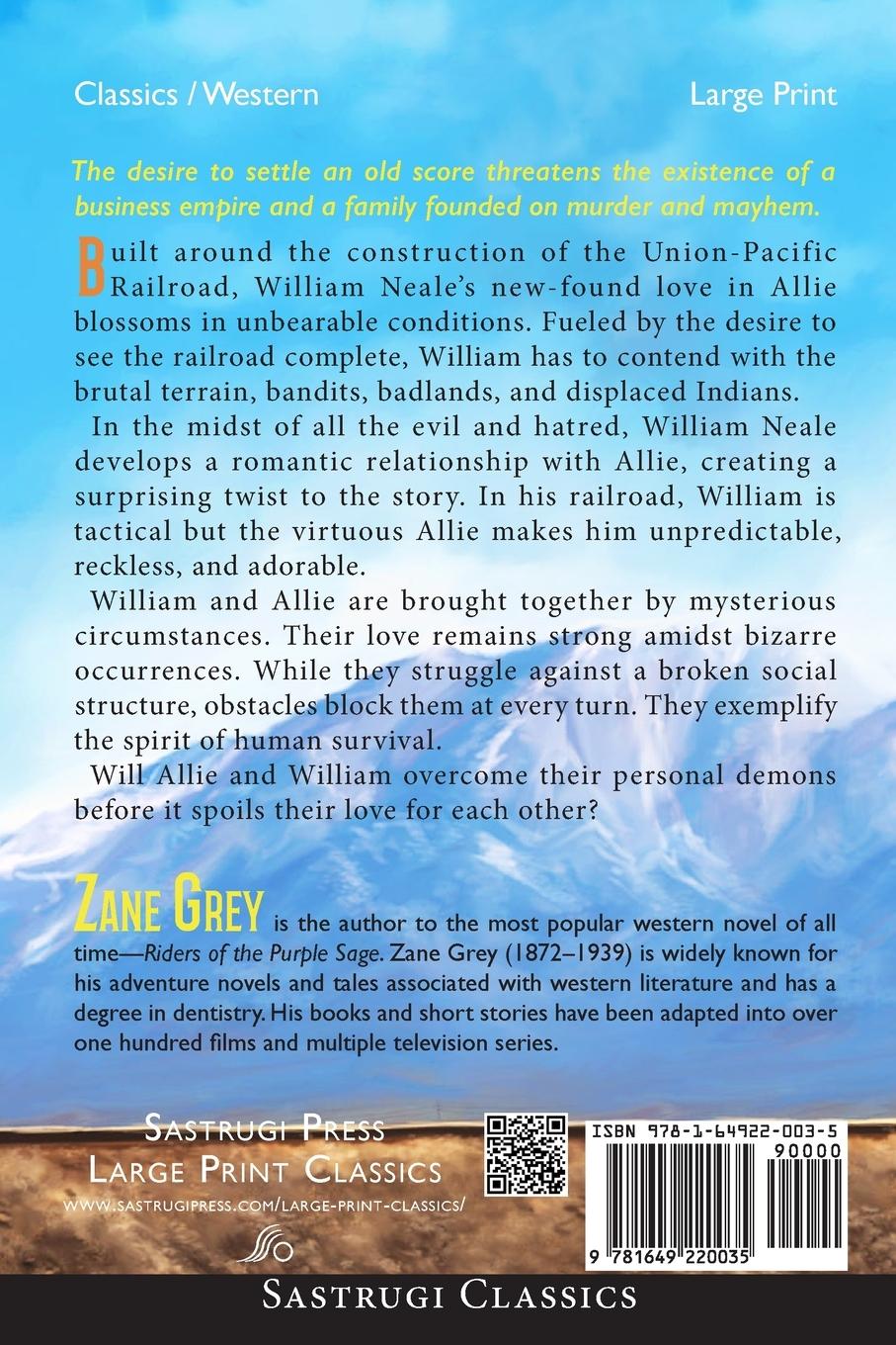 Rückseitencover The U.P. Trail (Annotated) LARGE PRINT