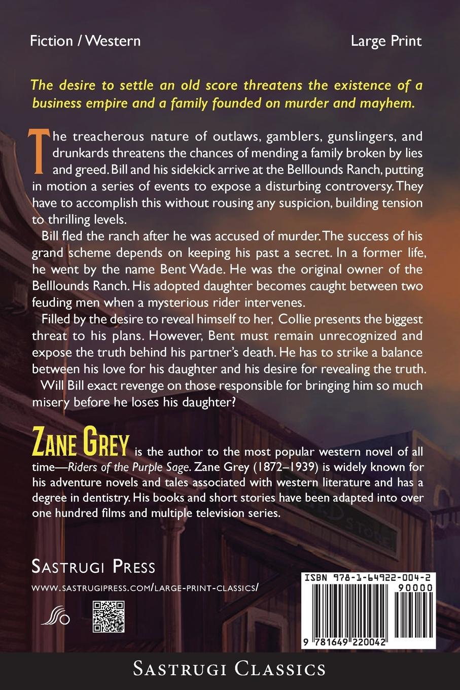 Rückseitencover The Mysterious Rider (Annotated, Large Print)