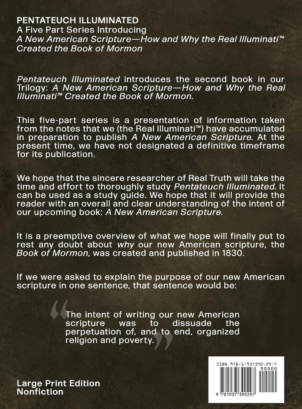 Rückseitencover Pentateuch Illuminated