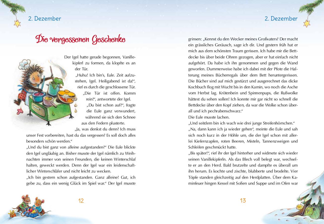 Beispielinhalt (Bild) Igels schönstes Weihnachtsfest